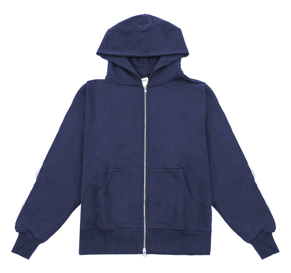 12.oz Max Heavy Fleece Garment Dye Double Zip Hoodie - Image 19