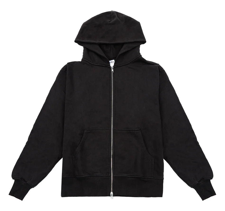 12.oz Max Heavy Fleece Garment Dye Double Zip Hoodie - Image 20