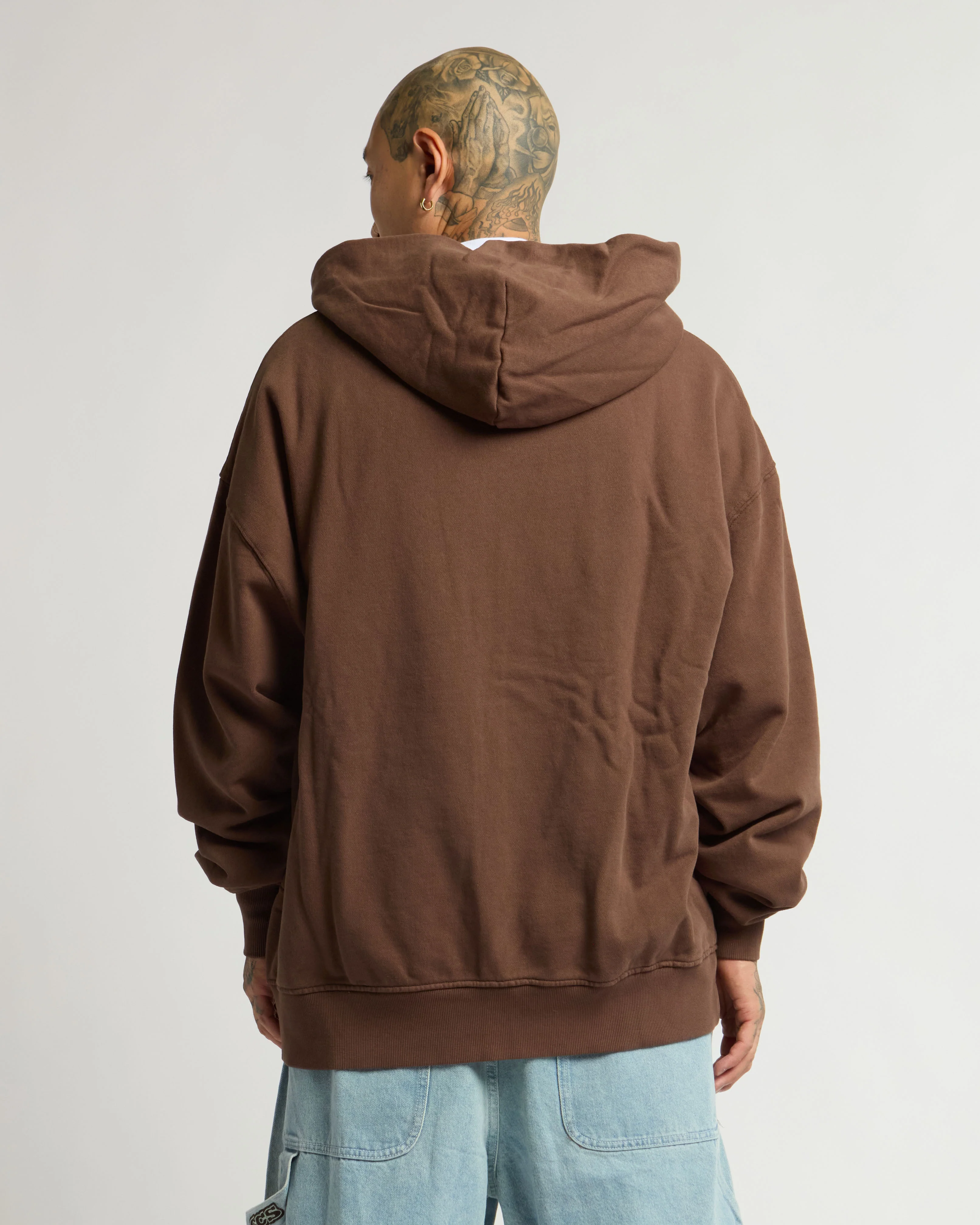 12.oz Max Heavy Fleece Garment Dye Double Zip Hoodie - Image 3