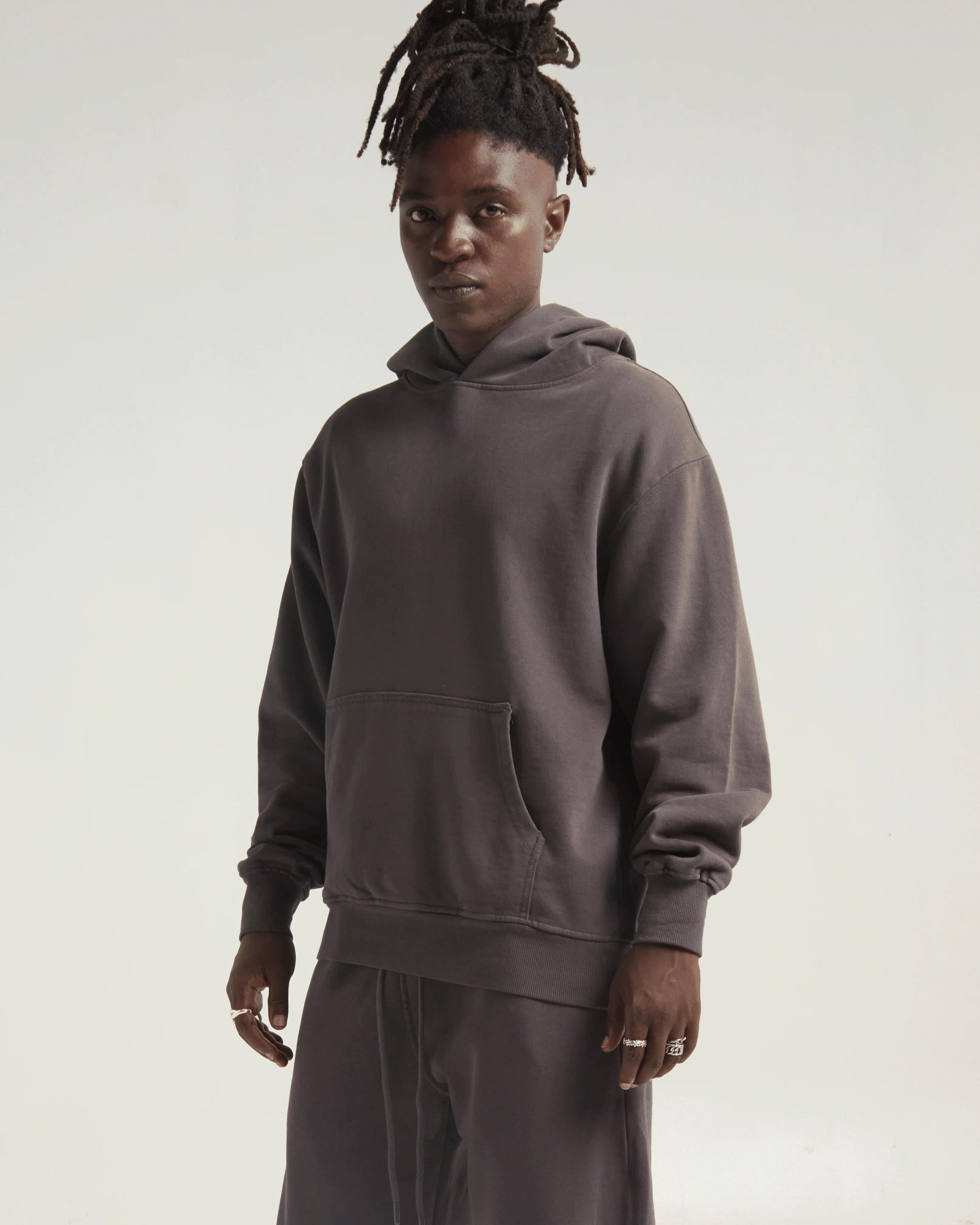 Los Angeles 13.5oz Heavyweight Garment Dye Hoodie - Image 15