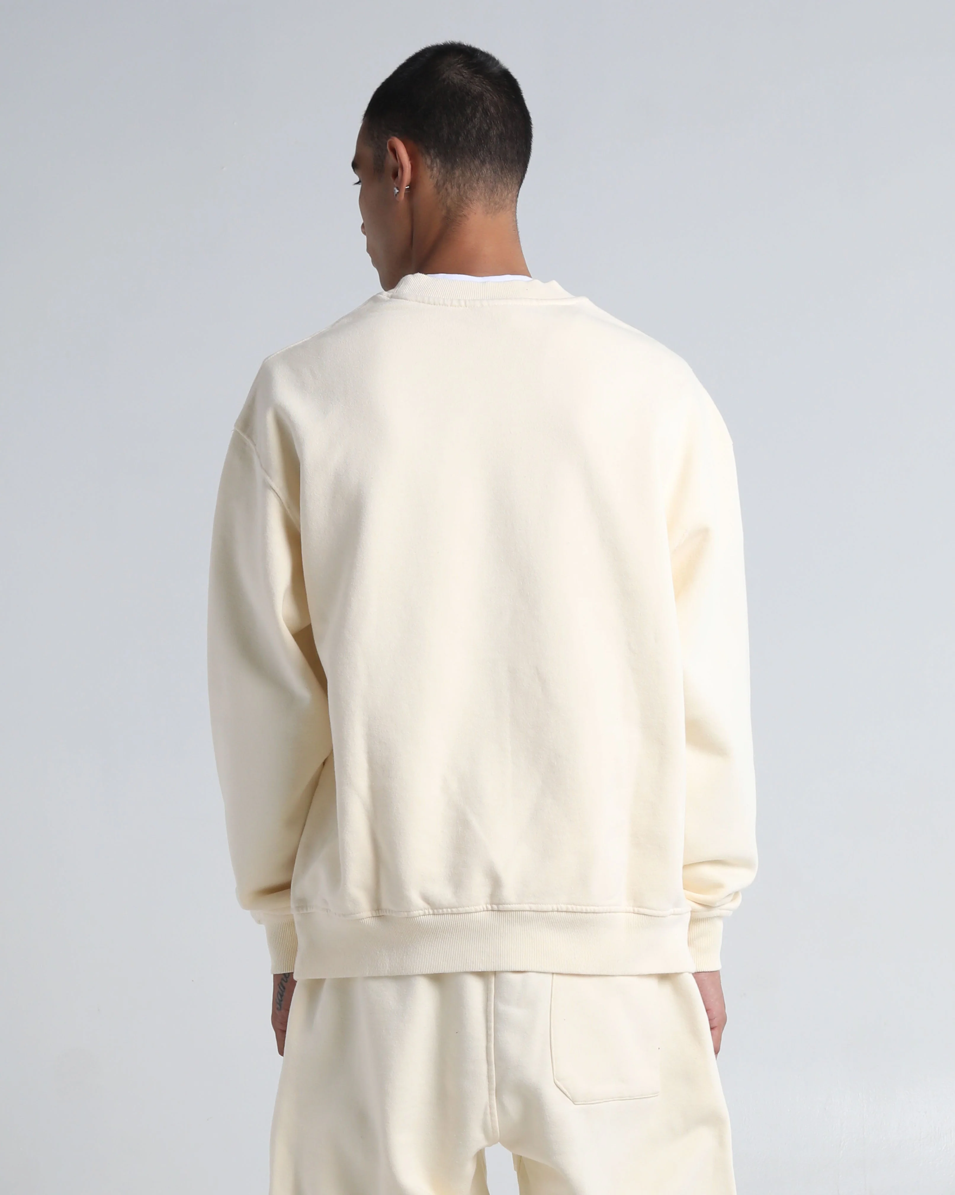 13.5oz Max Heavy Fleece Garment Dye Crewneck - Image 3