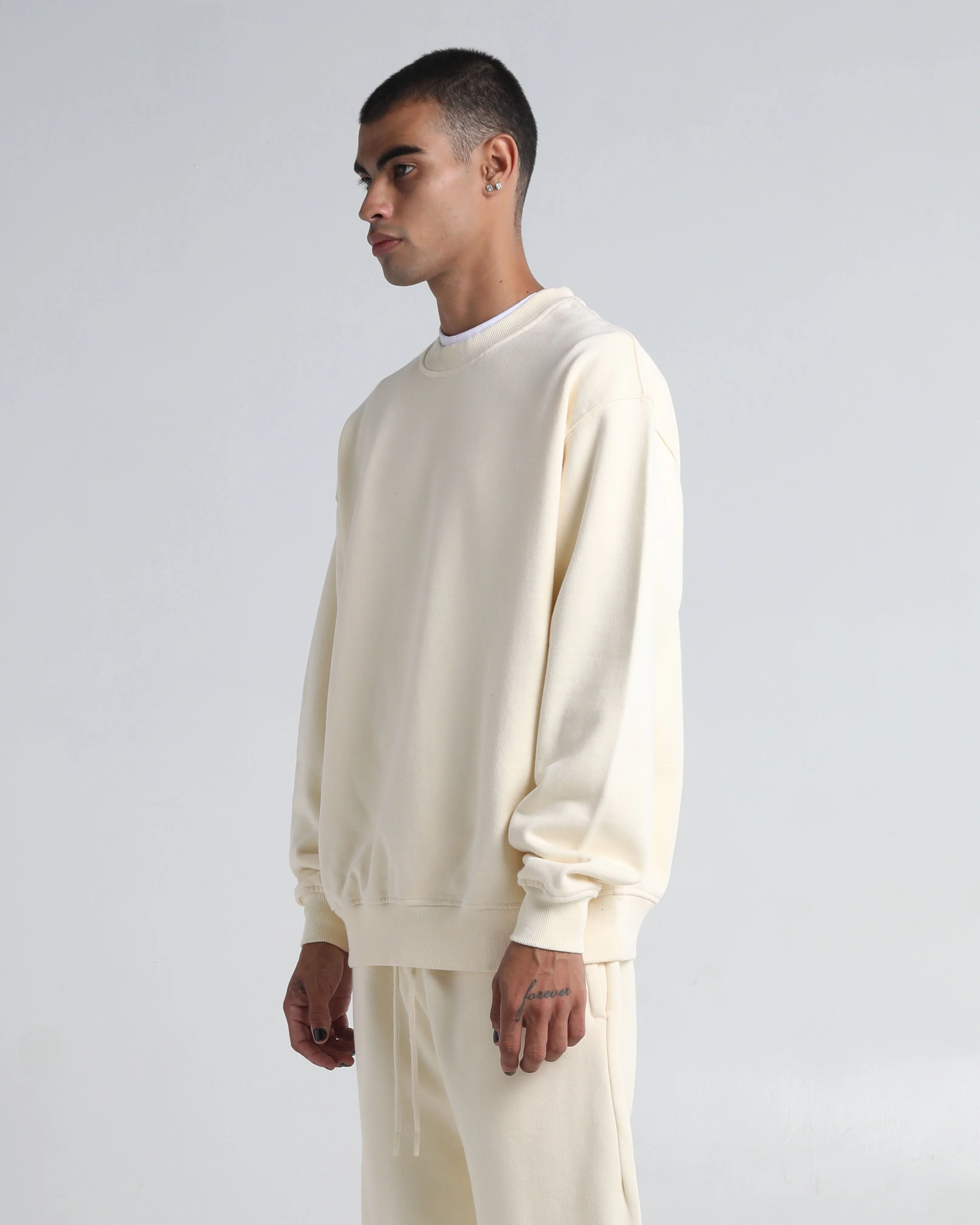 13.5oz Max Heavy Fleece Garment Dye Crewneck - Image 5