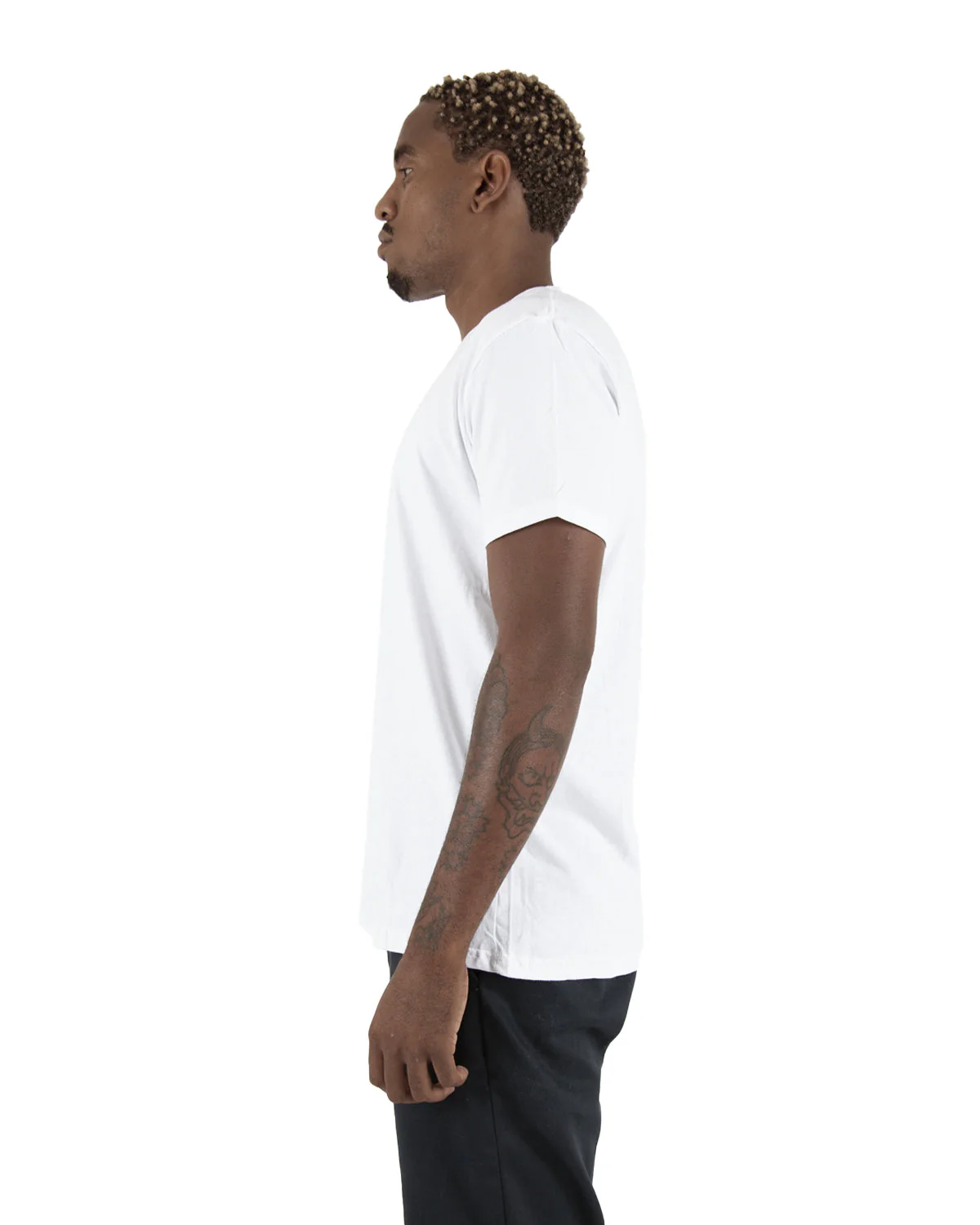 4.3oz Ring Spun Cotton Crewneck - Image 4
