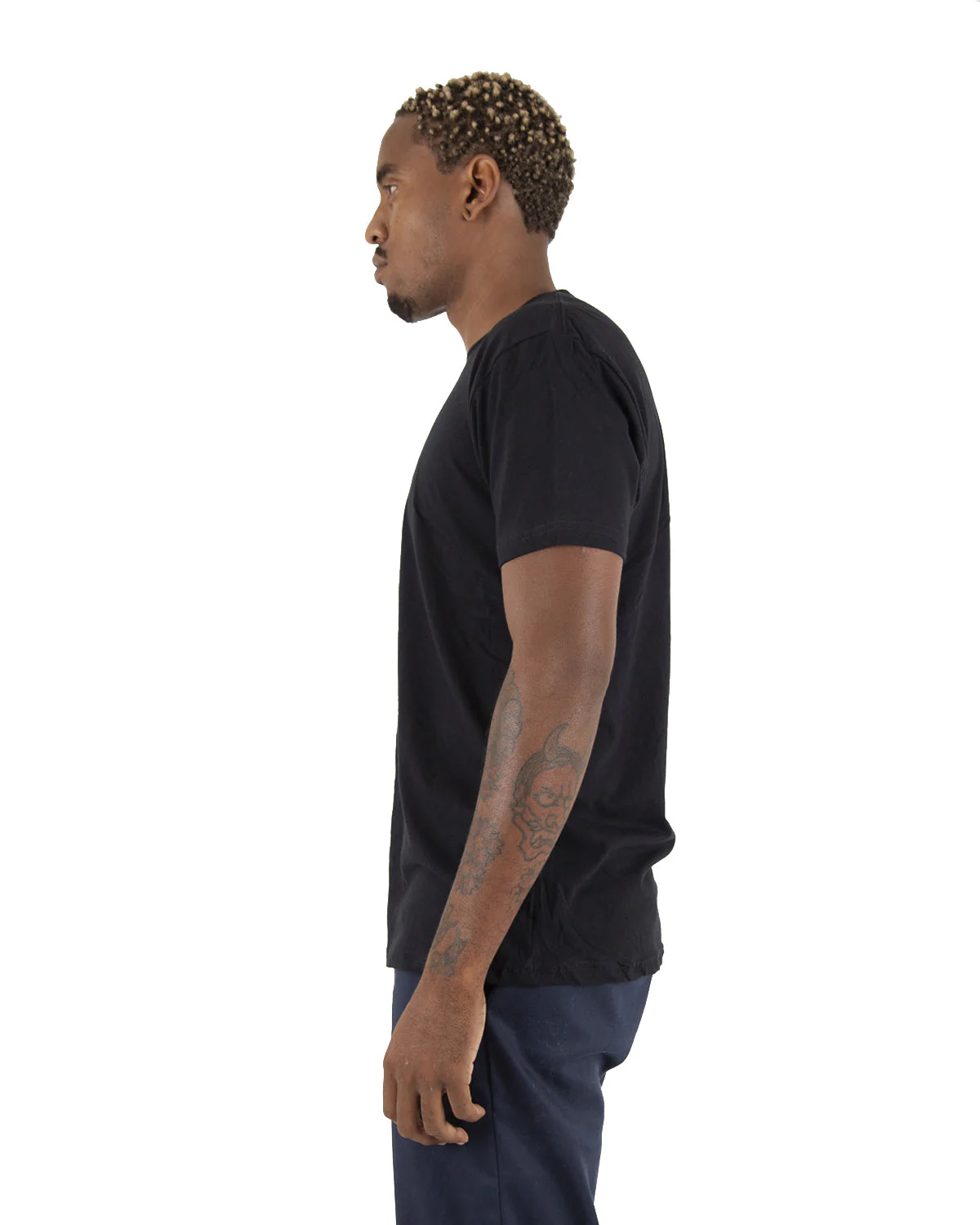 4.3oz Ring Spun Cotton Crewneck - Image 7