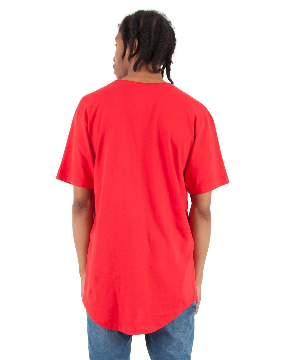 6.0oz Curved Long Tee - Image 10