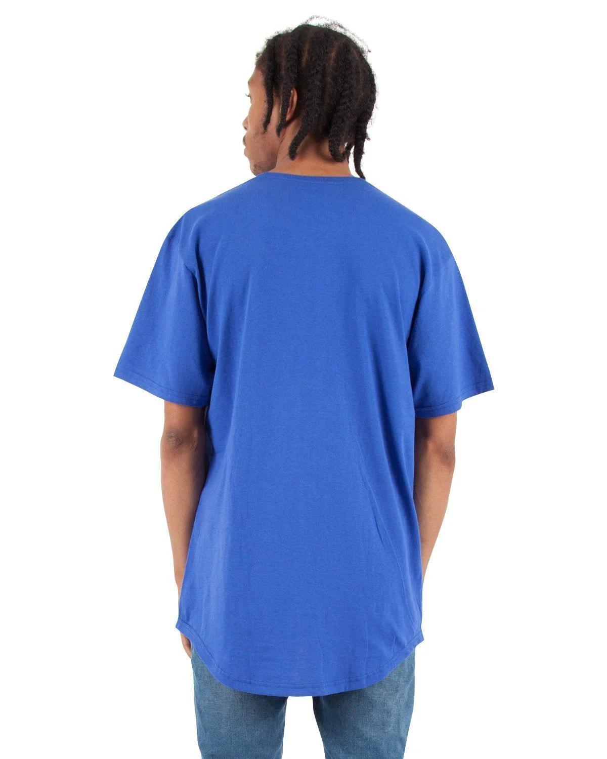 6.0oz Curved Long Tee - Image 11