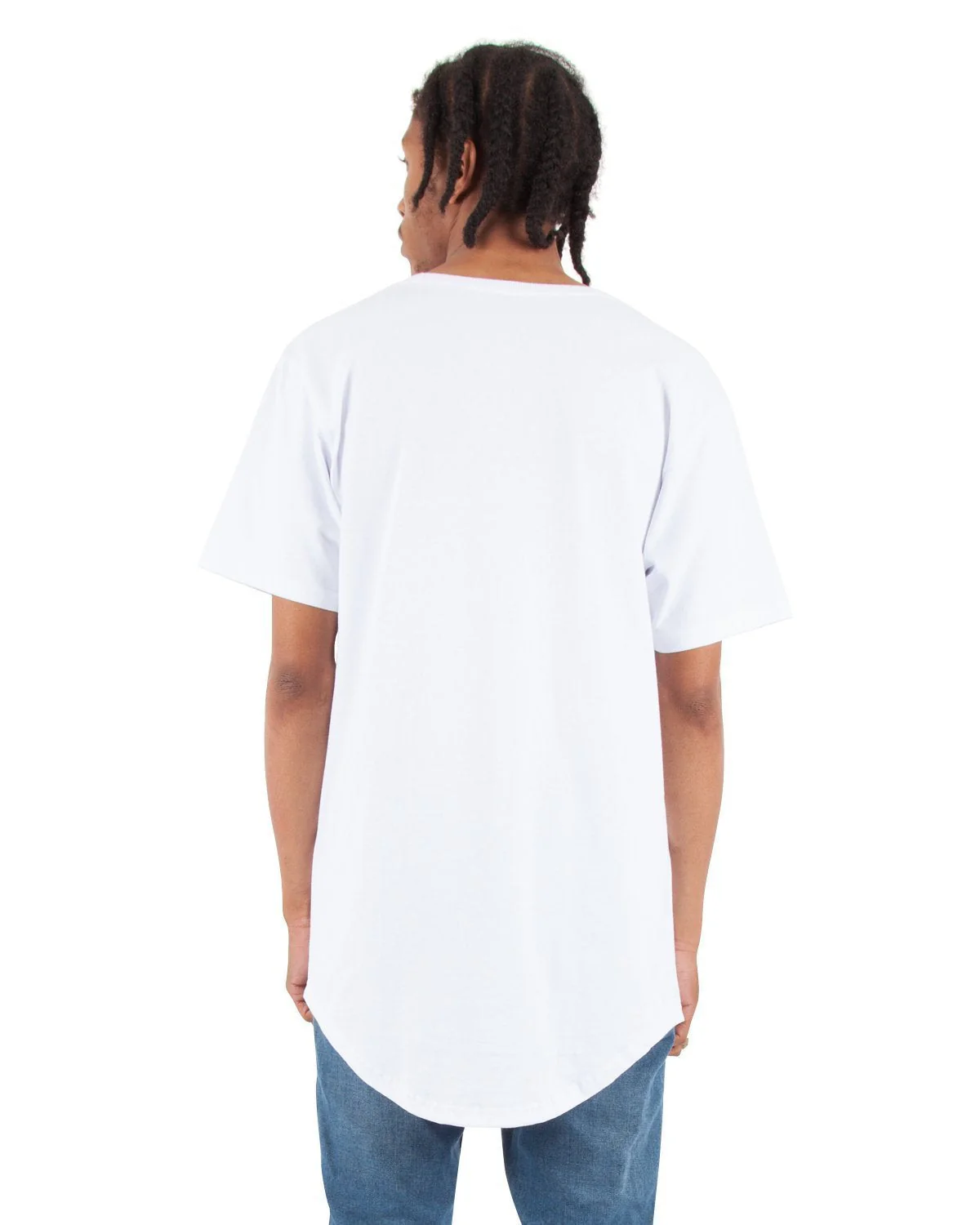 6.0oz Curved Long Tee - Image 12