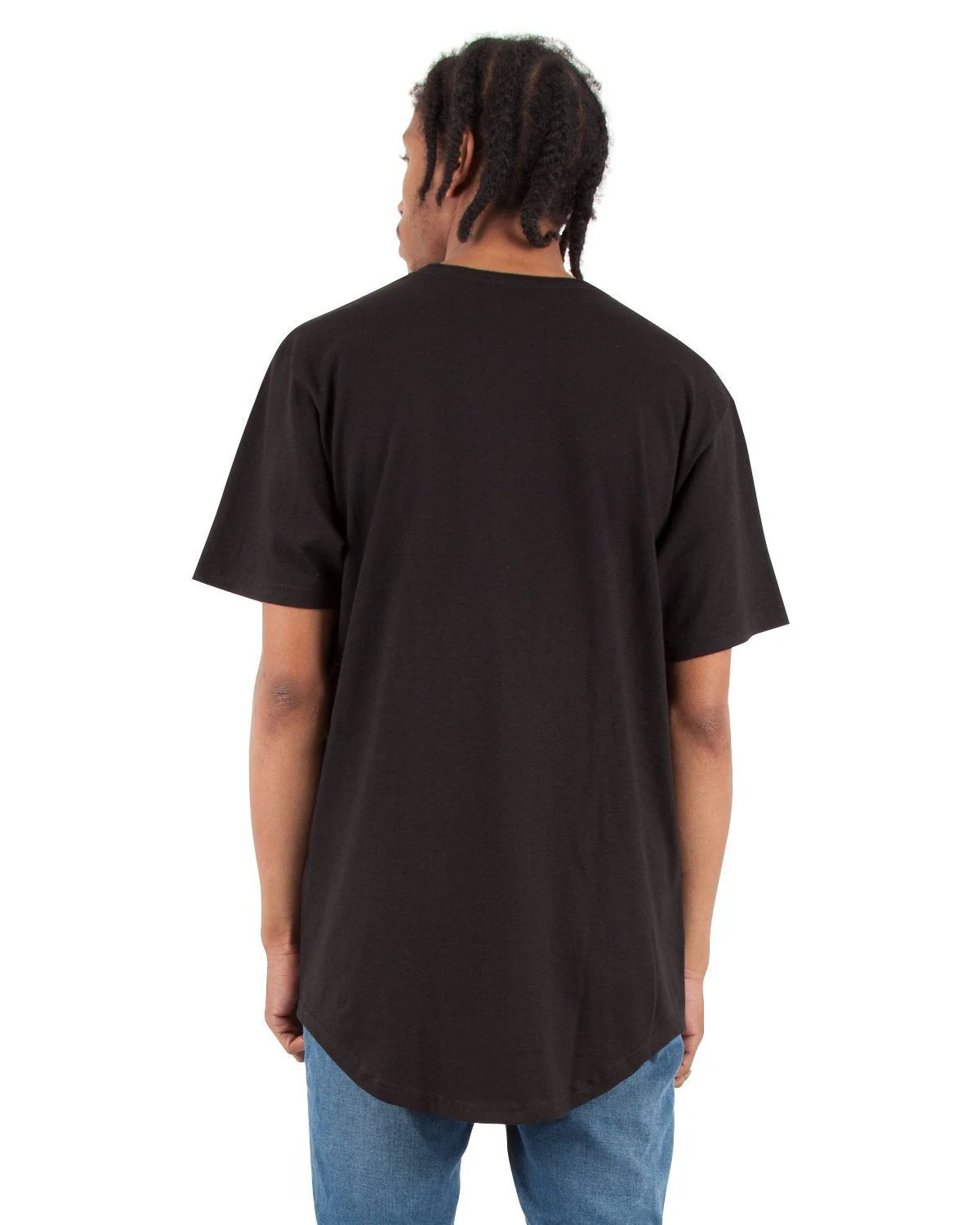 6.0oz Curved Long Tee - Image 13