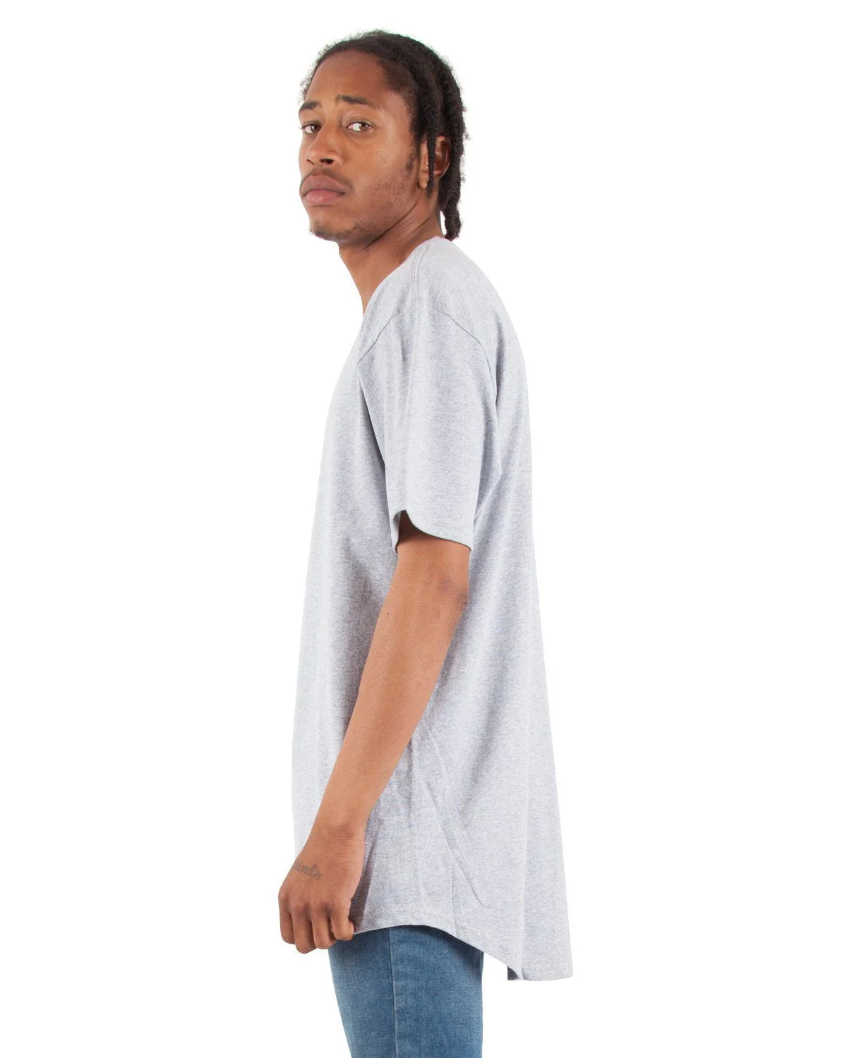 6.0oz Curved Long Tee - Image 15