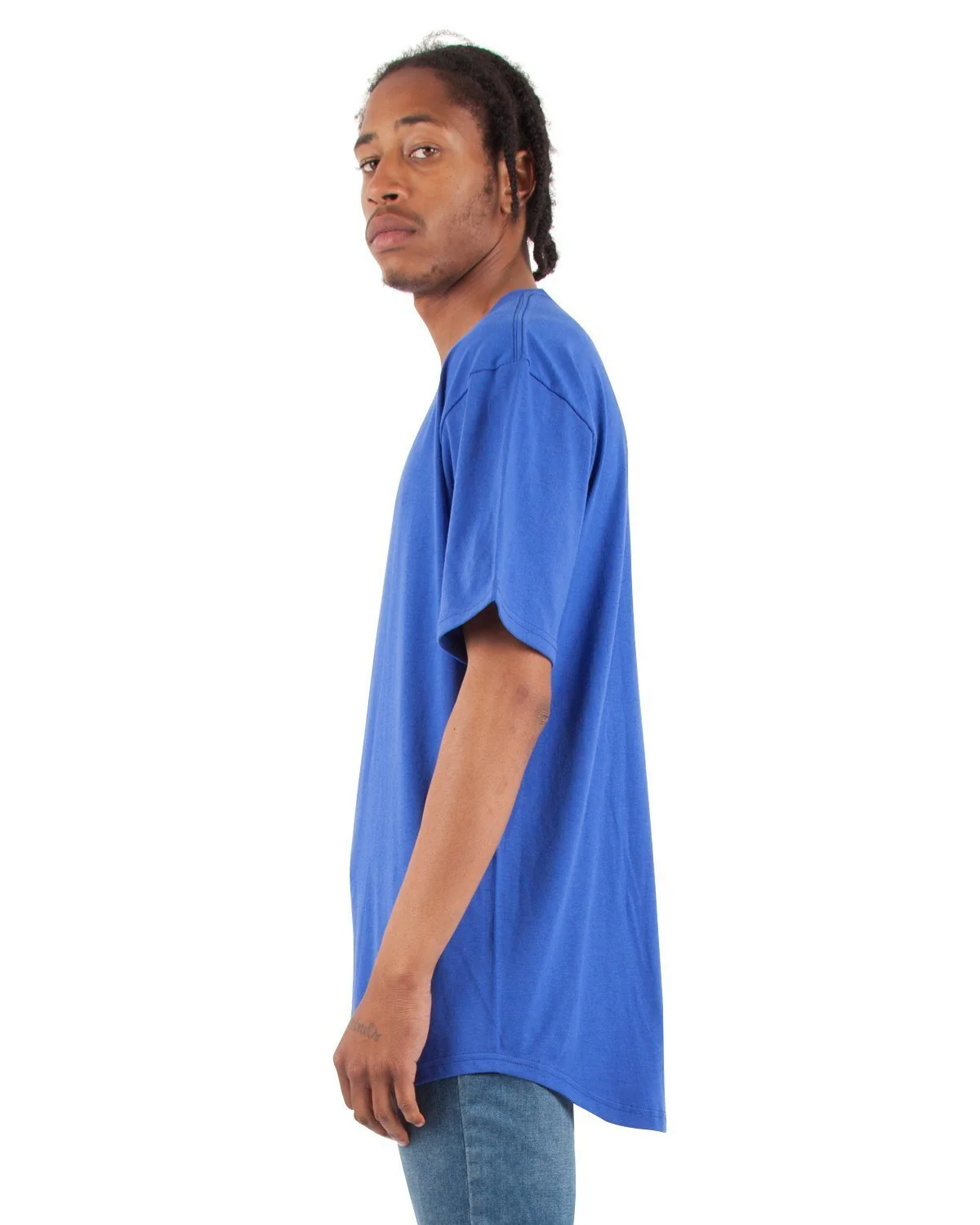 6.0oz Curved Long Tee - Image 18