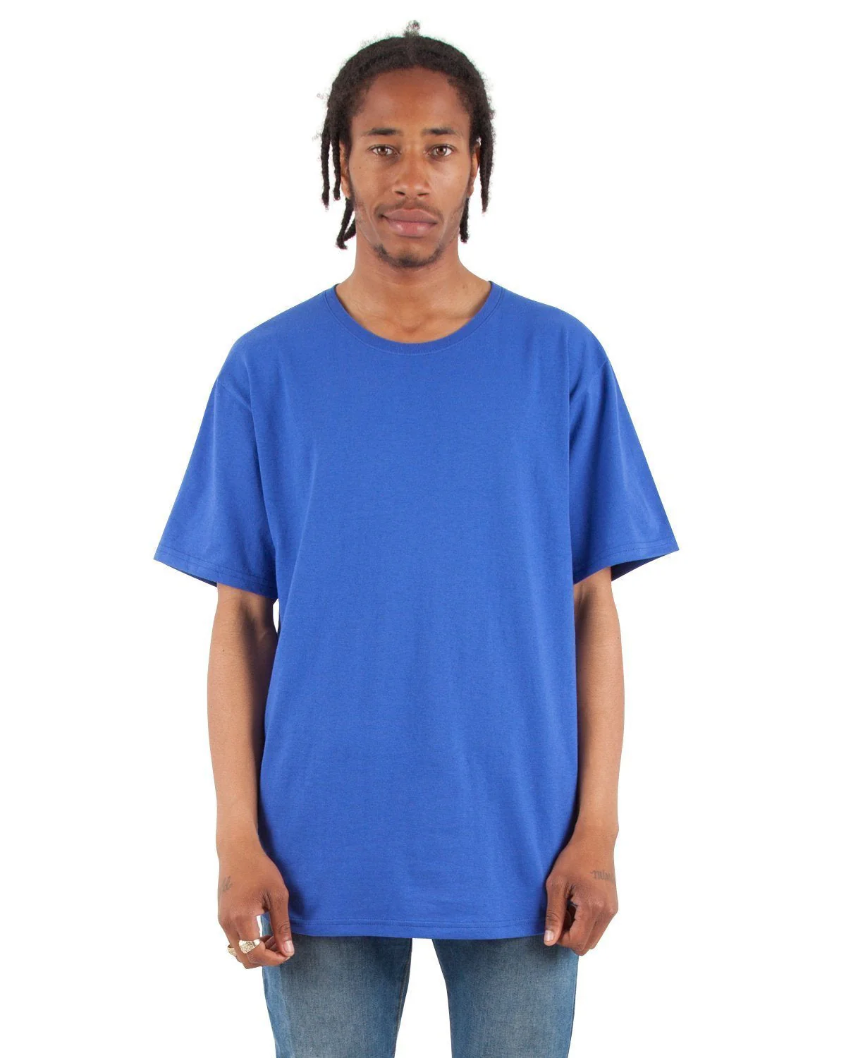 6.0oz Curved Long Tee - Image 6