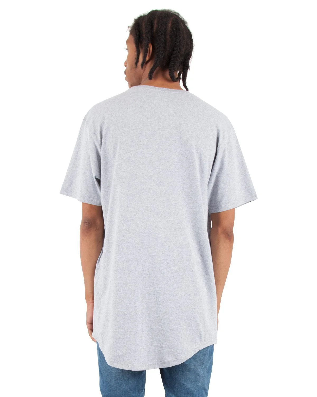 6.0oz Curved Long Tee - Image 8