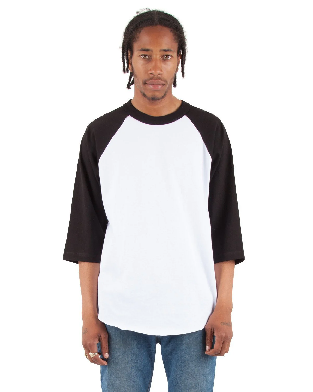 6.0oz Raglan 3/4 Sleeve - Large Sizes - Image 12
