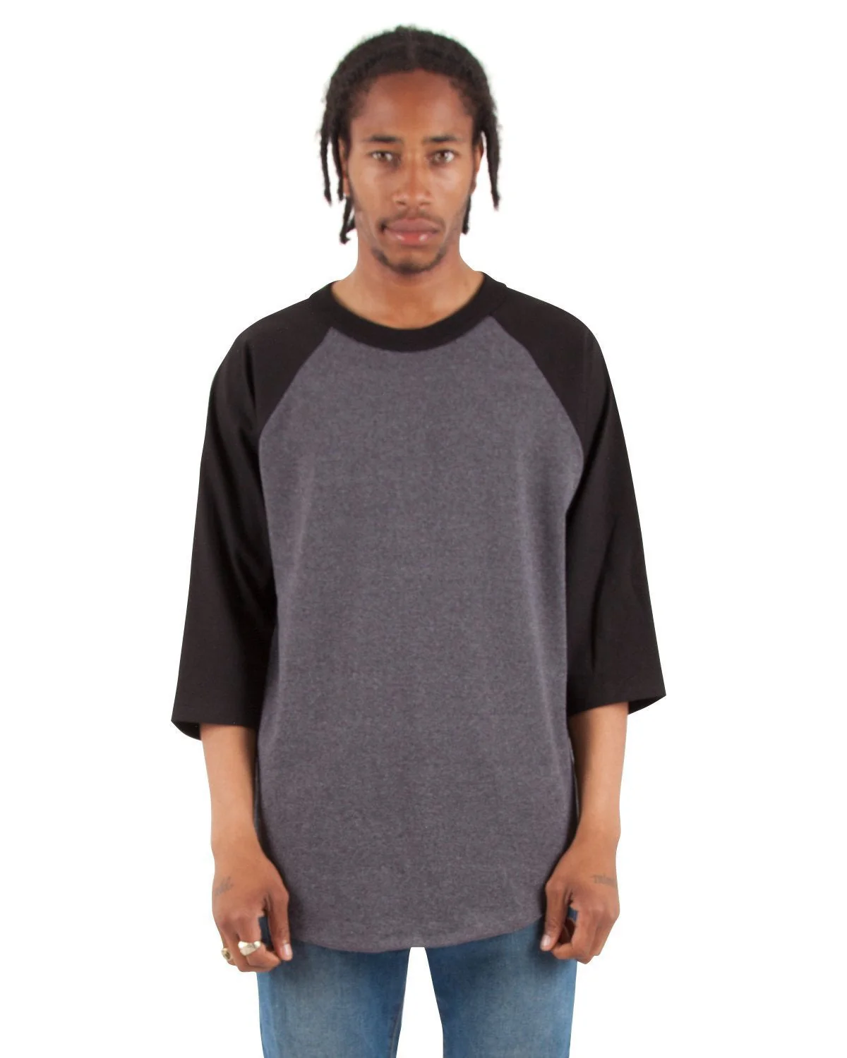 6.0oz Raglan 3/4 Sleeve - Large Sizes - Image 3