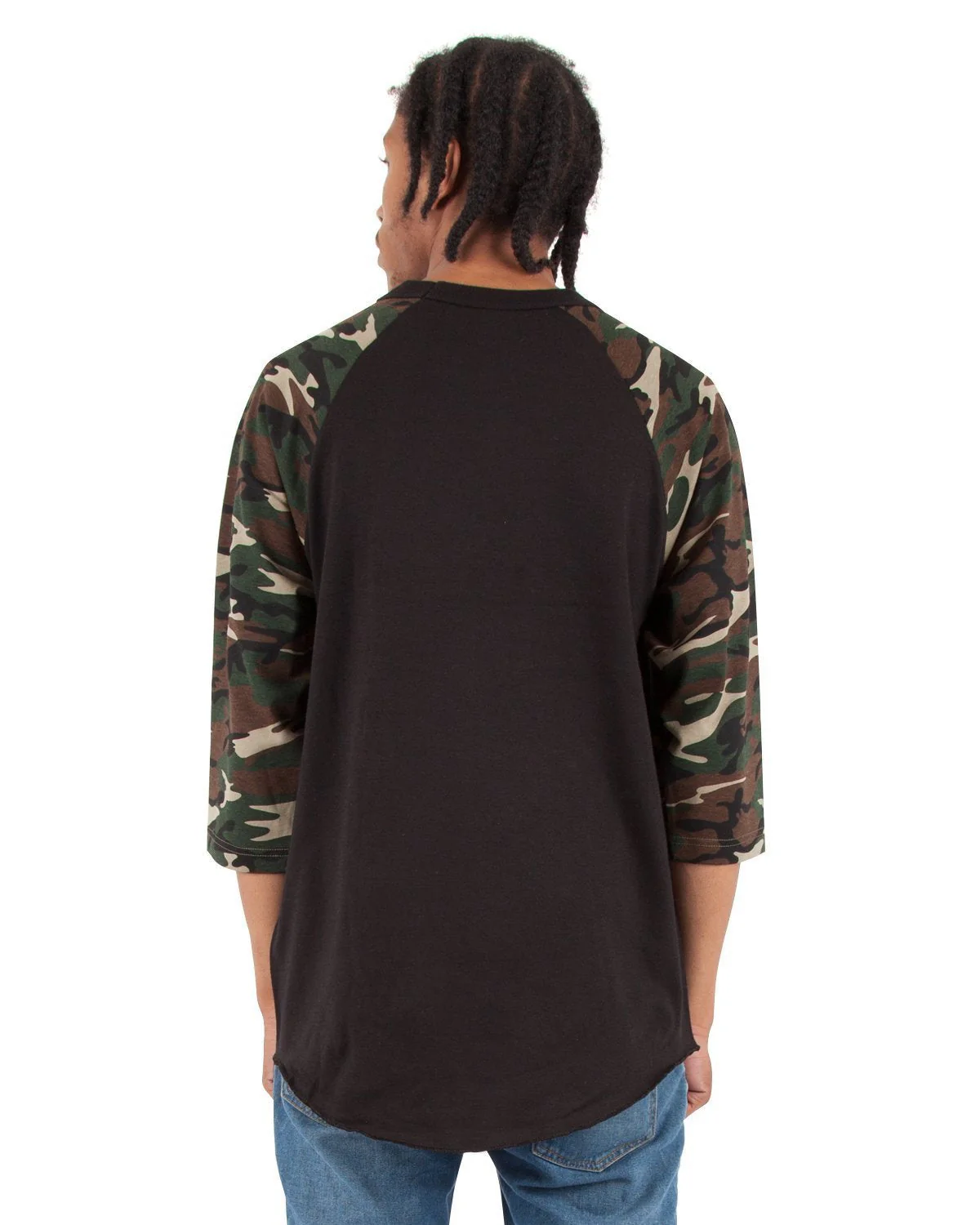 6.0oz Raglan 3/4 Sleeve - Large Sizes - Image 32