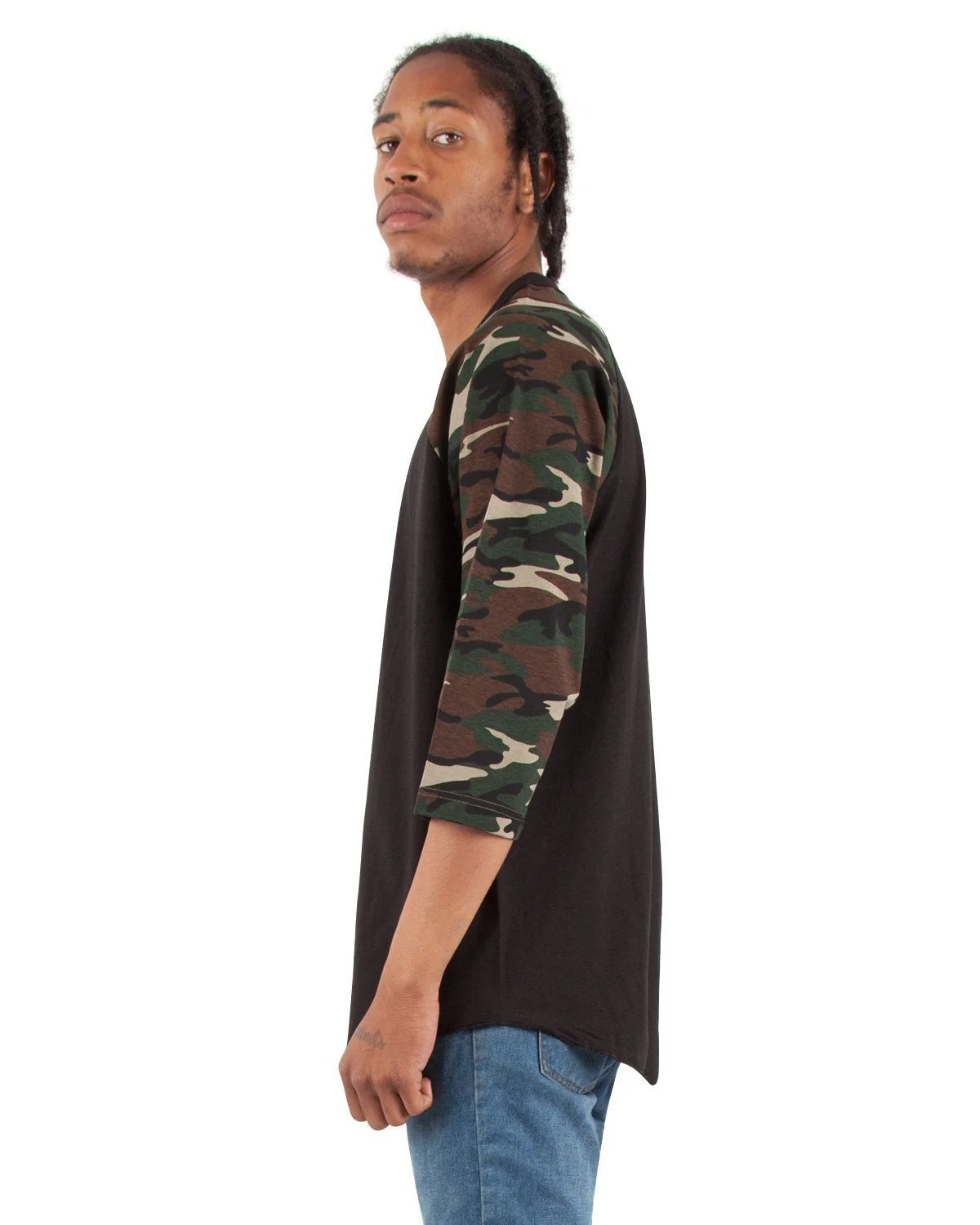 6.0oz Raglan 3/4 Sleeve - Large Sizes - Image 46