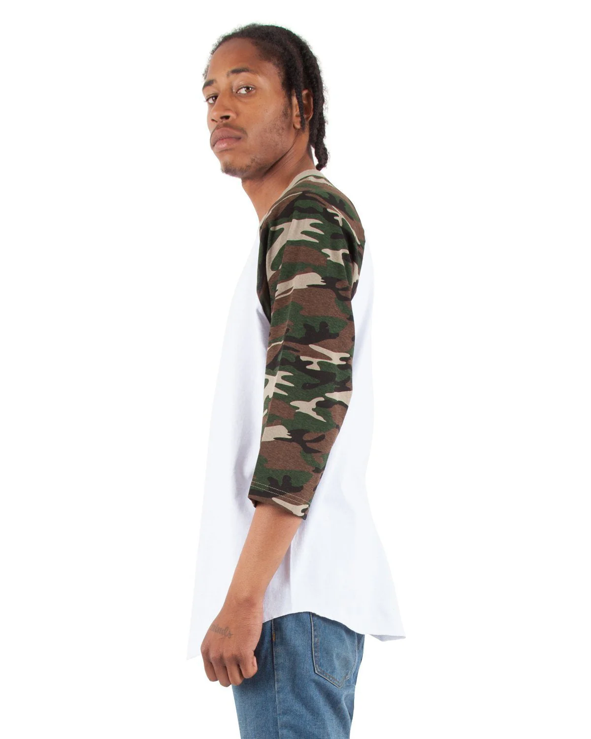6.0oz Raglan 3/4 Sleeve - Large Sizes - Image 48