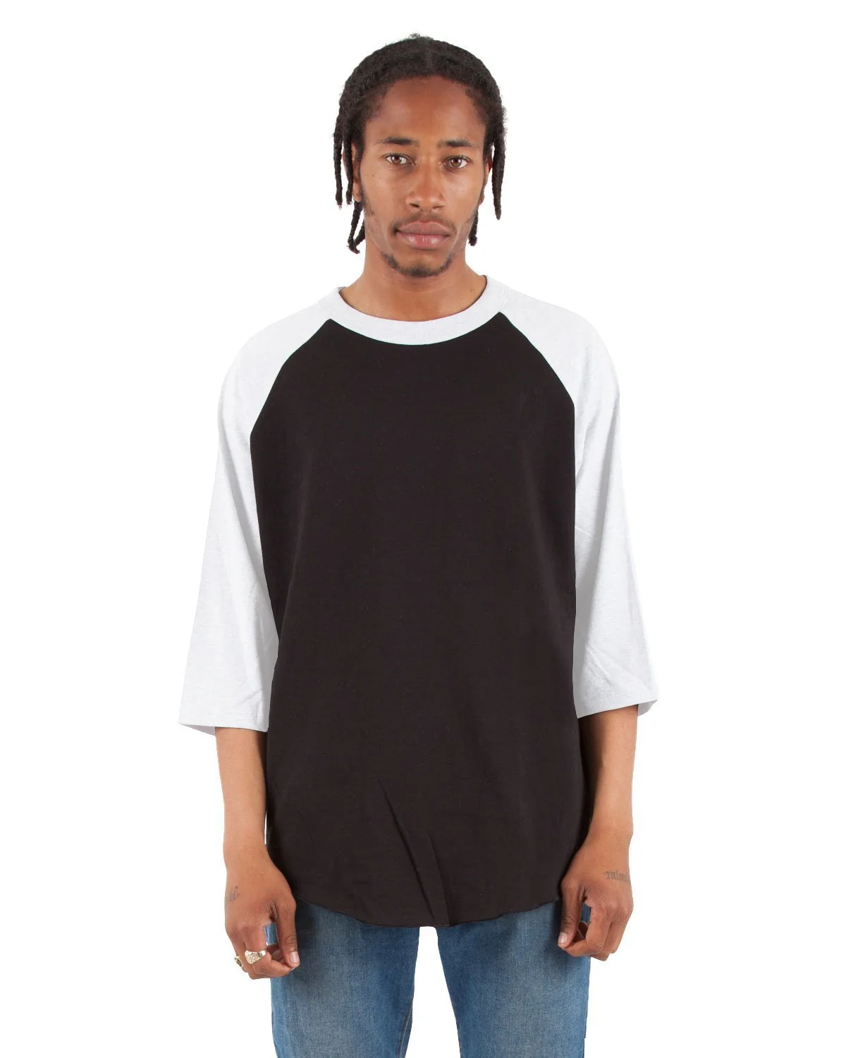6.0oz Raglan 3/4 Sleeve - Large Sizes - Image 49