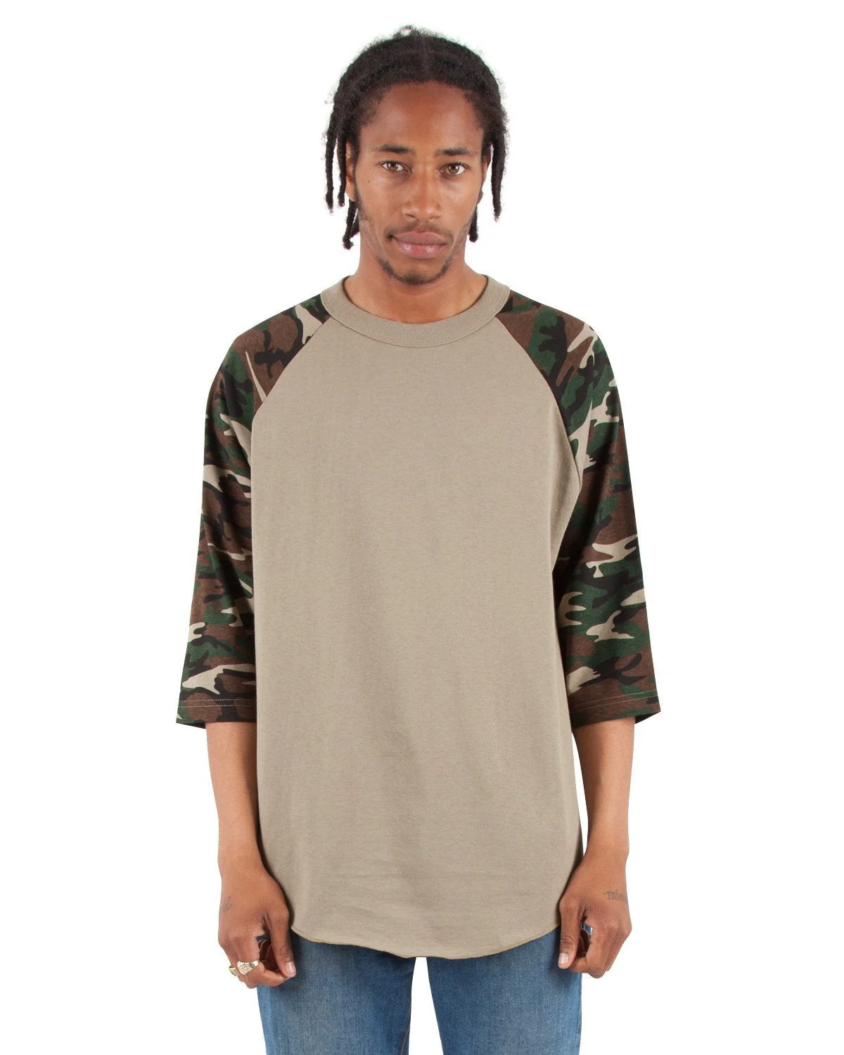6.0oz Raglan 3/4 Sleeve - Large Sizes - Image 56