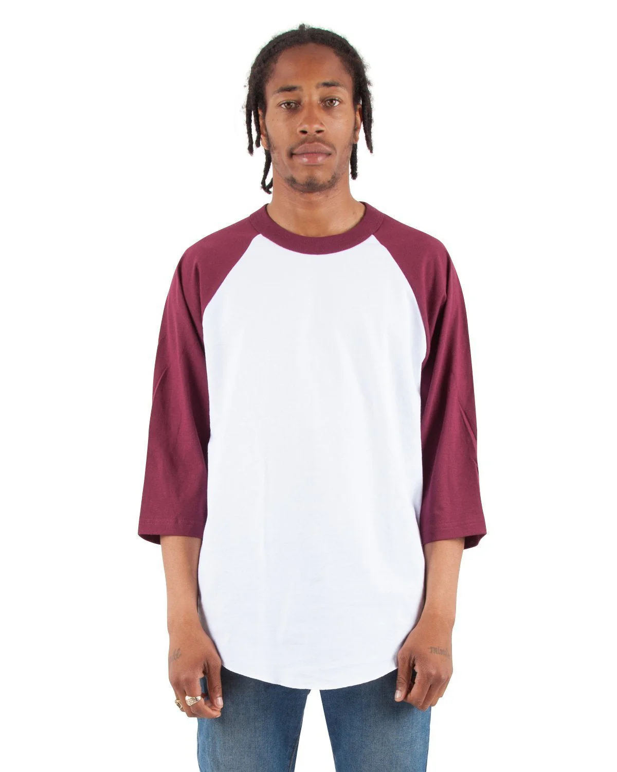 6.0oz Raglan 3/4 Sleeve - Large Sizes - Image 8