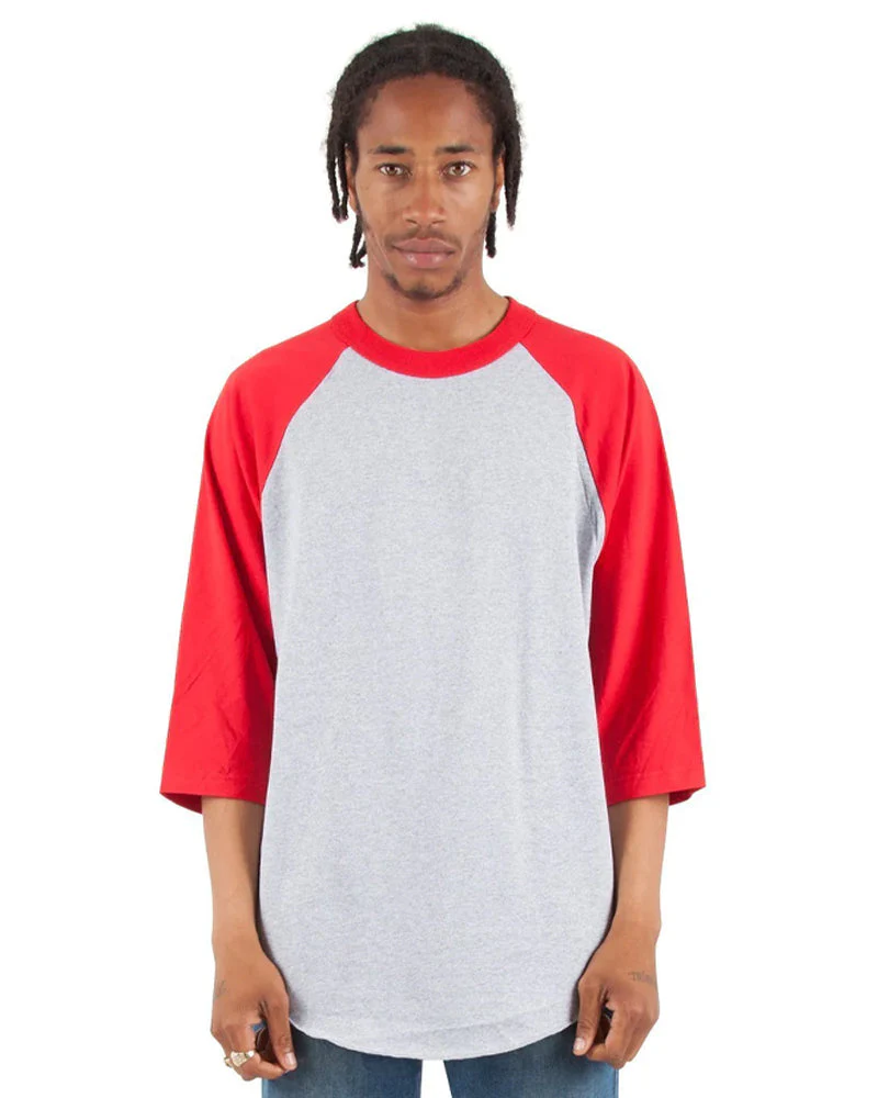 6.0oz Raglan 3/4 sleeve - Standard Sizes
