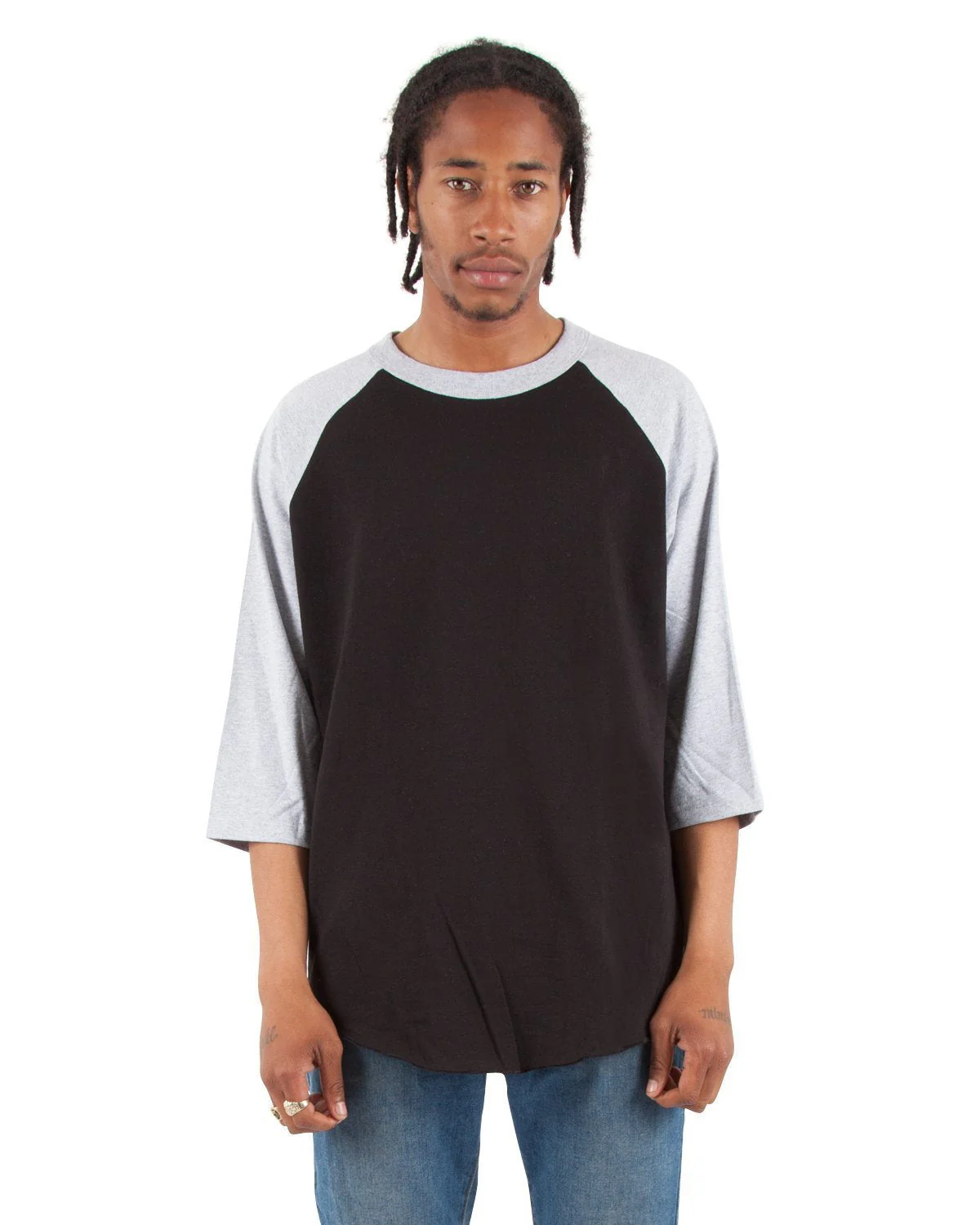 6.0oz Raglan 3/4 sleeve - Standard Sizes - Image 3