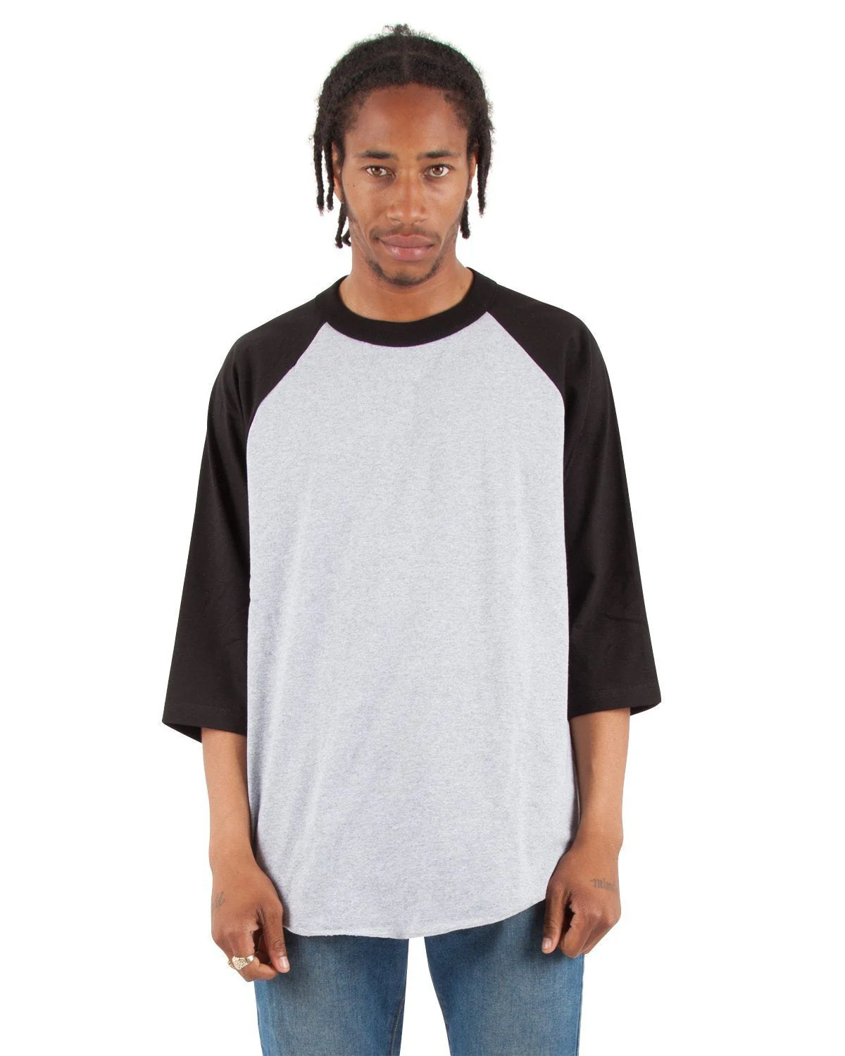 6.0oz Raglan 3/4 sleeve - Standard Sizes - Image 4