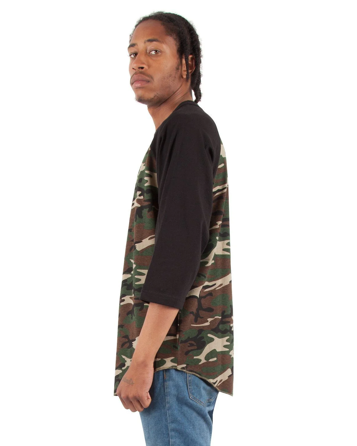 6.0oz Raglan 3/4 sleeve - Standard Sizes - Image 48