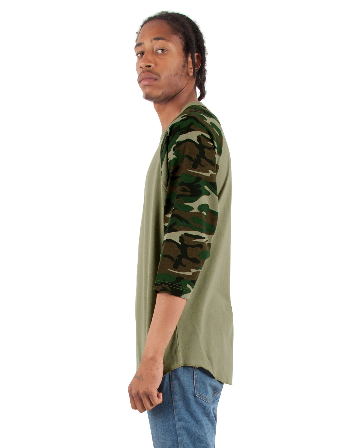 6.0oz Raglan 3/4 sleeve - Standard Sizes - Image 55