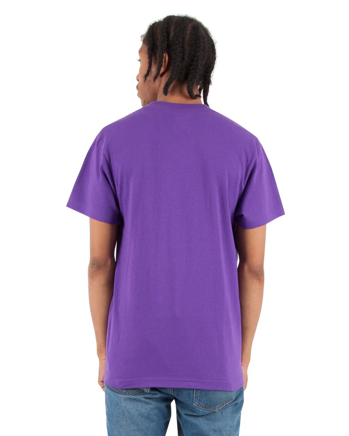 6.2oz V-Neck Short Sleeve - Large Sizes - Image 17