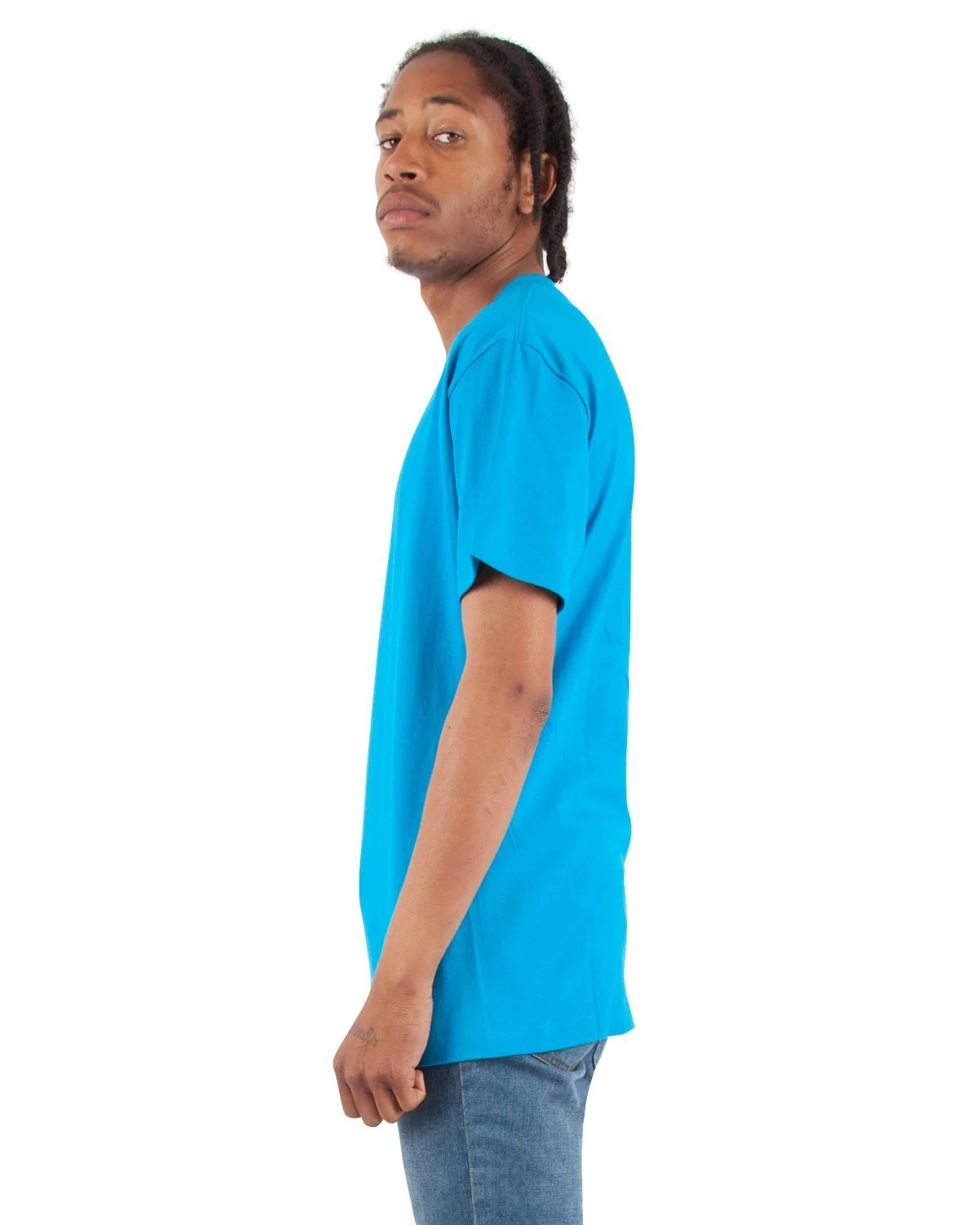 6.2oz V-Neck Short Sleeve - Large Sizes - Image 21