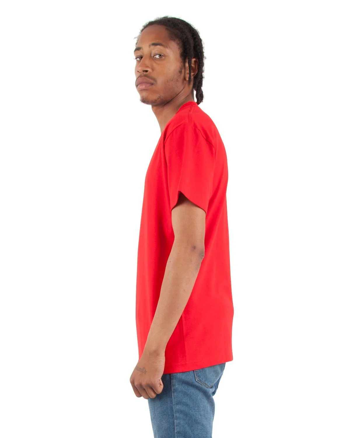 6.2oz V-Neck Short Sleeve - Large Sizes - Image 3