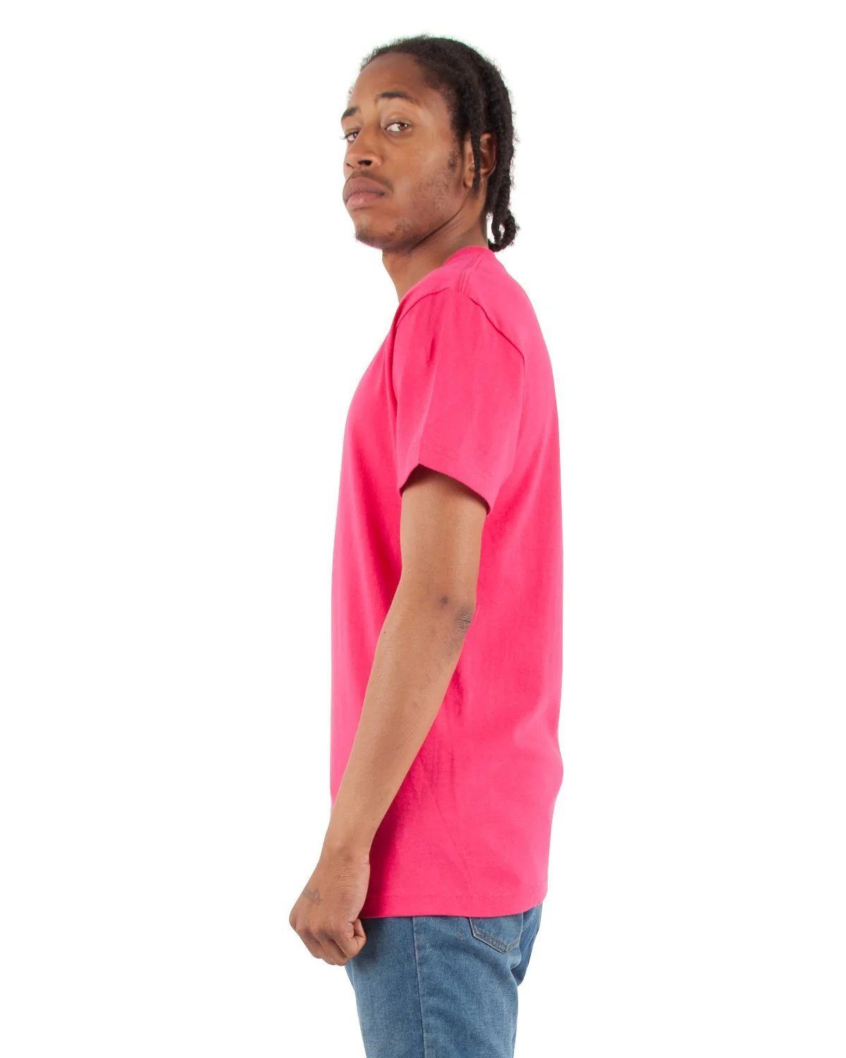 6.2oz V-Neck Short Sleeve - Large Sizes - Image 30