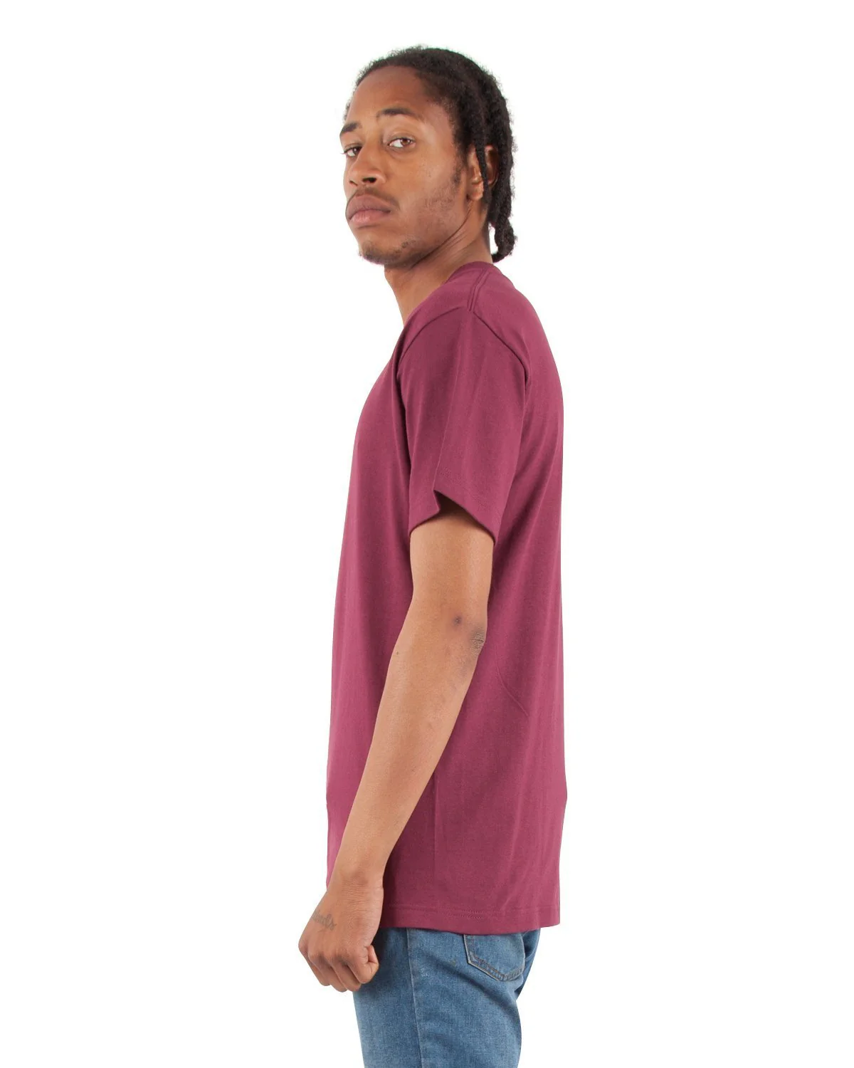 6.2oz V-Neck Short Sleeve - Large Sizes - Image 33