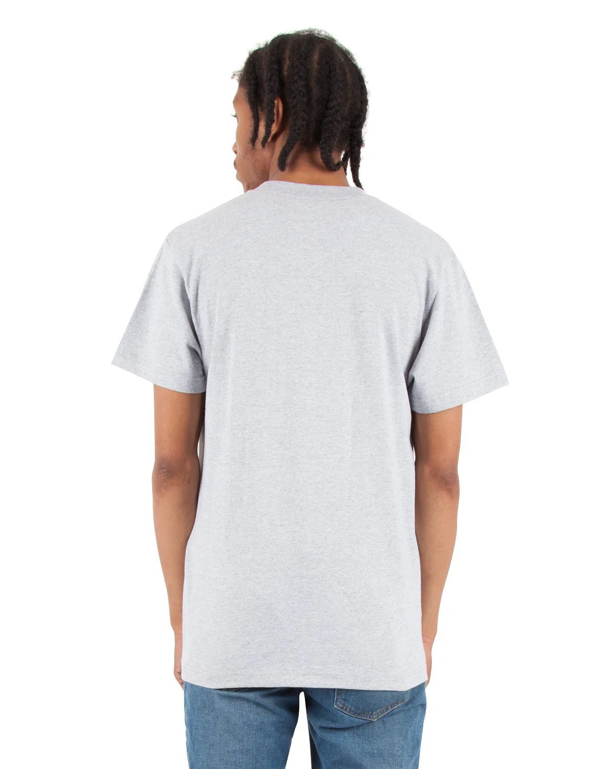 6.2oz V-Neck Short Sleeve - Large Sizes - Image 41