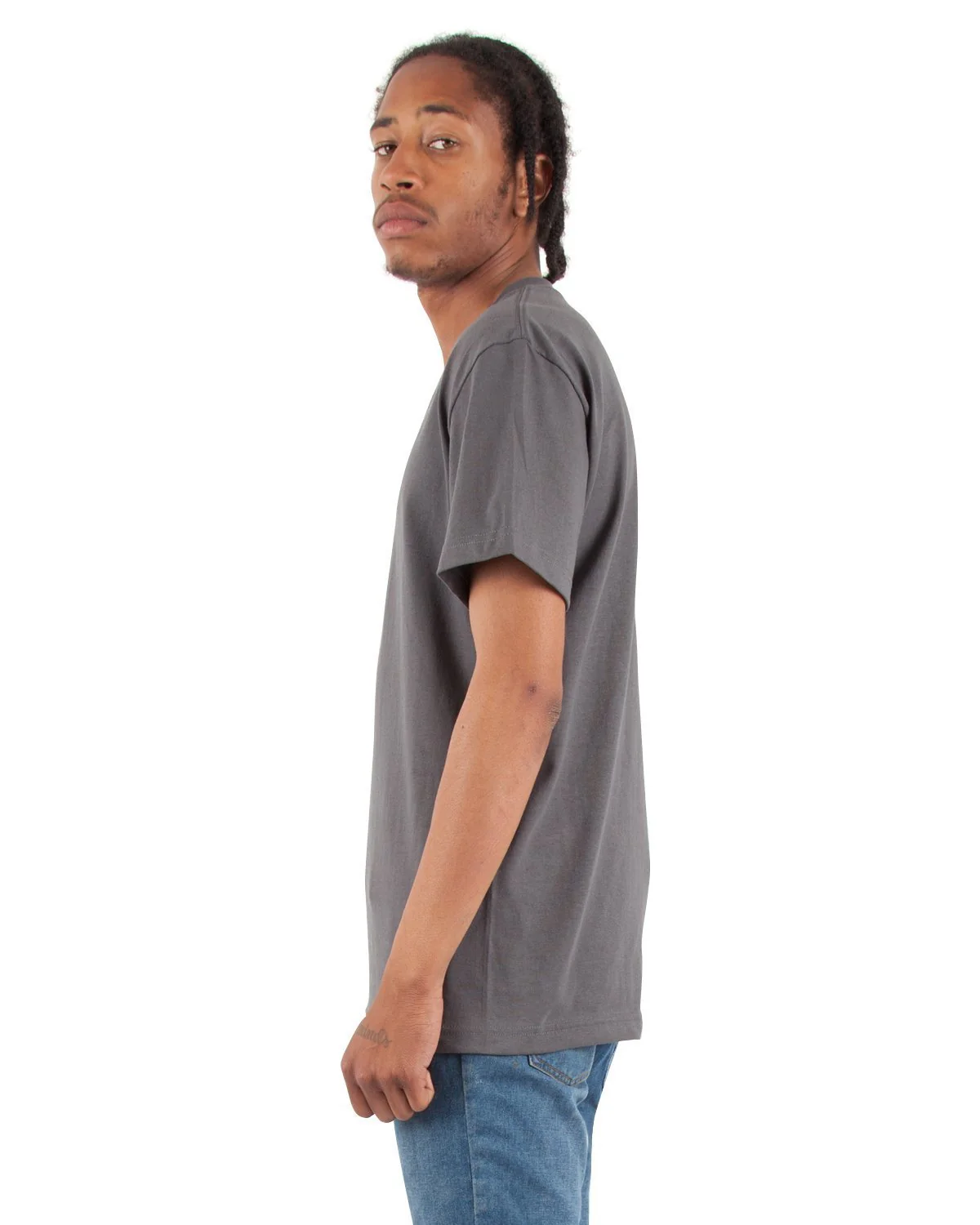 6.2oz V-Neck Short Sleeve - Large Sizes - Image 48