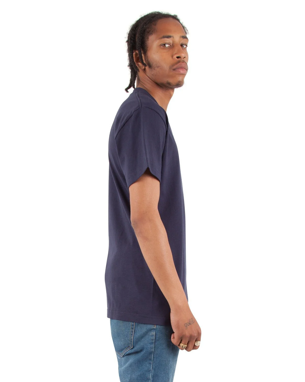 6.2oz V-Neck Short Sleeve - Large Sizes - Image 9