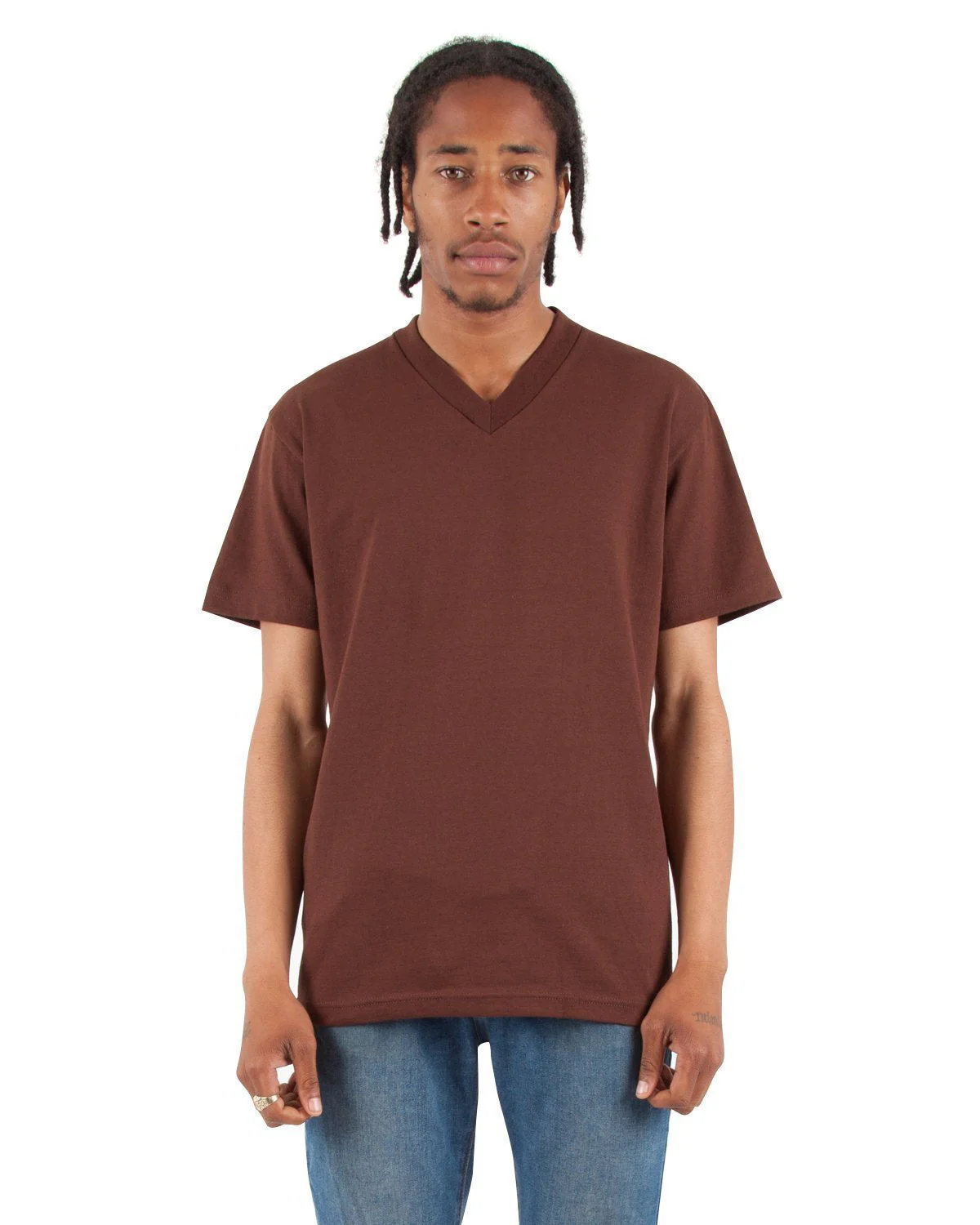 6.2oz V-Neck Short Sleeve - Standard Sizes