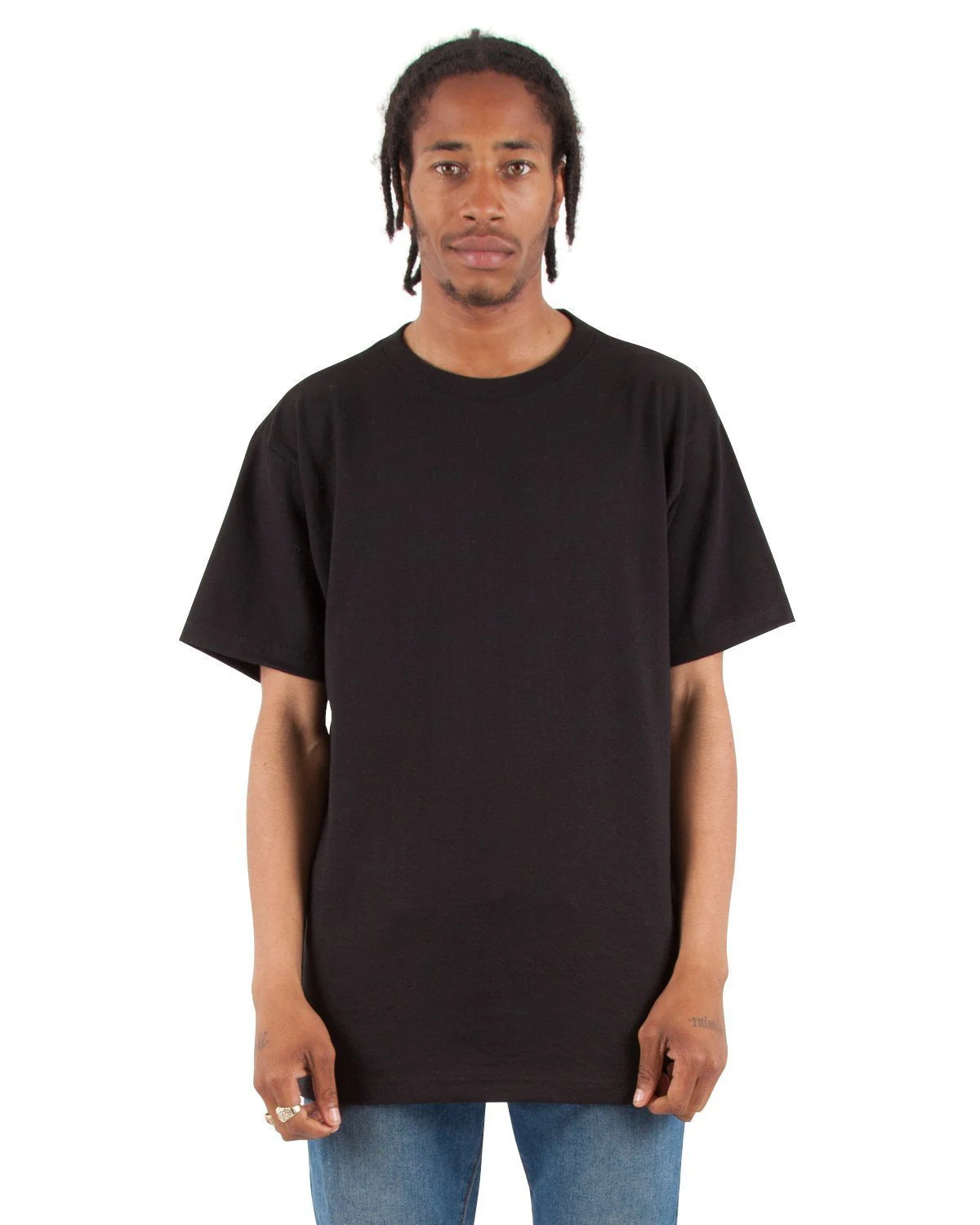 6.7oz CVC Heavyweight Short Sleeve - Image 3