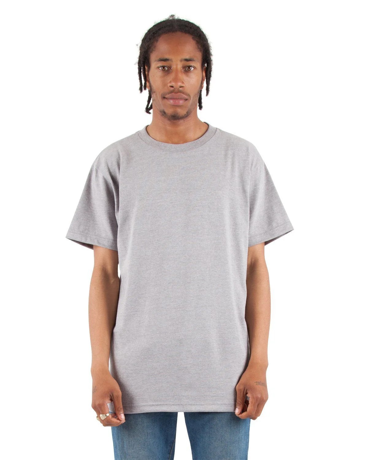 6.7oz CVC Heavyweight Short Sleeve - Image 4