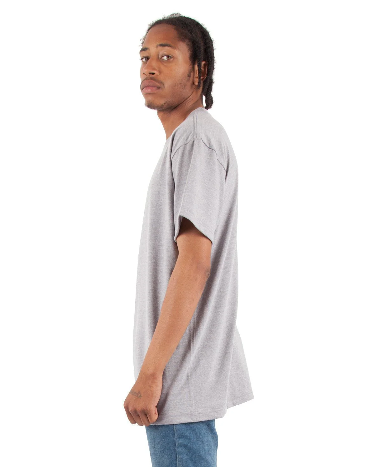 6.7oz CVC Heavyweight Short Sleeve - Image 9