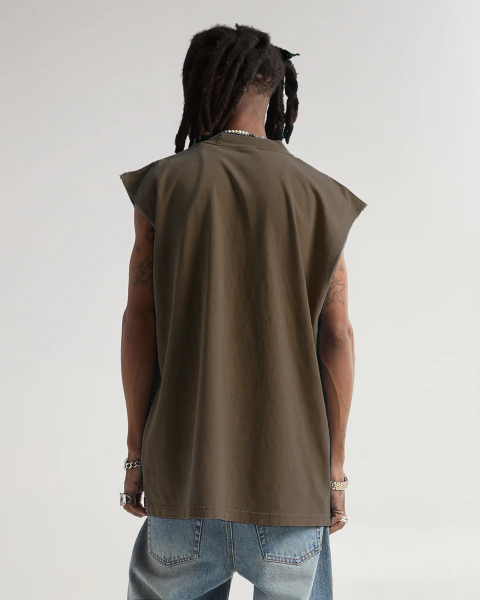 7.5oz Garment Dyed Muscle Tee - Image 10
