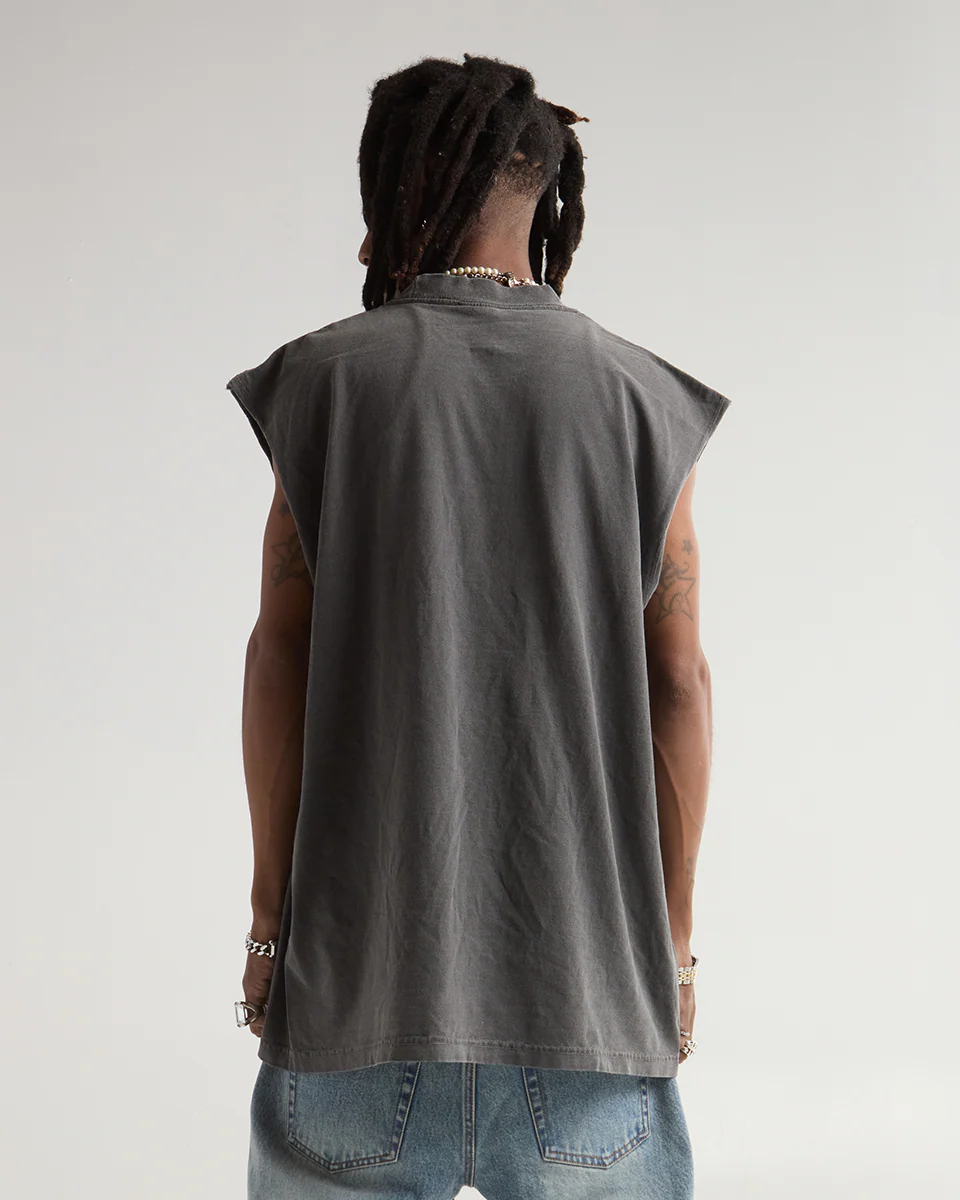 7.5oz Garment Dyed Muscle Tee - Image 14