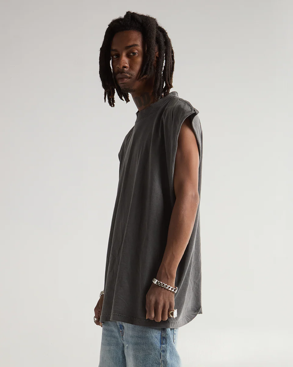 7.5oz Garment Dyed Muscle Tee - Image 16