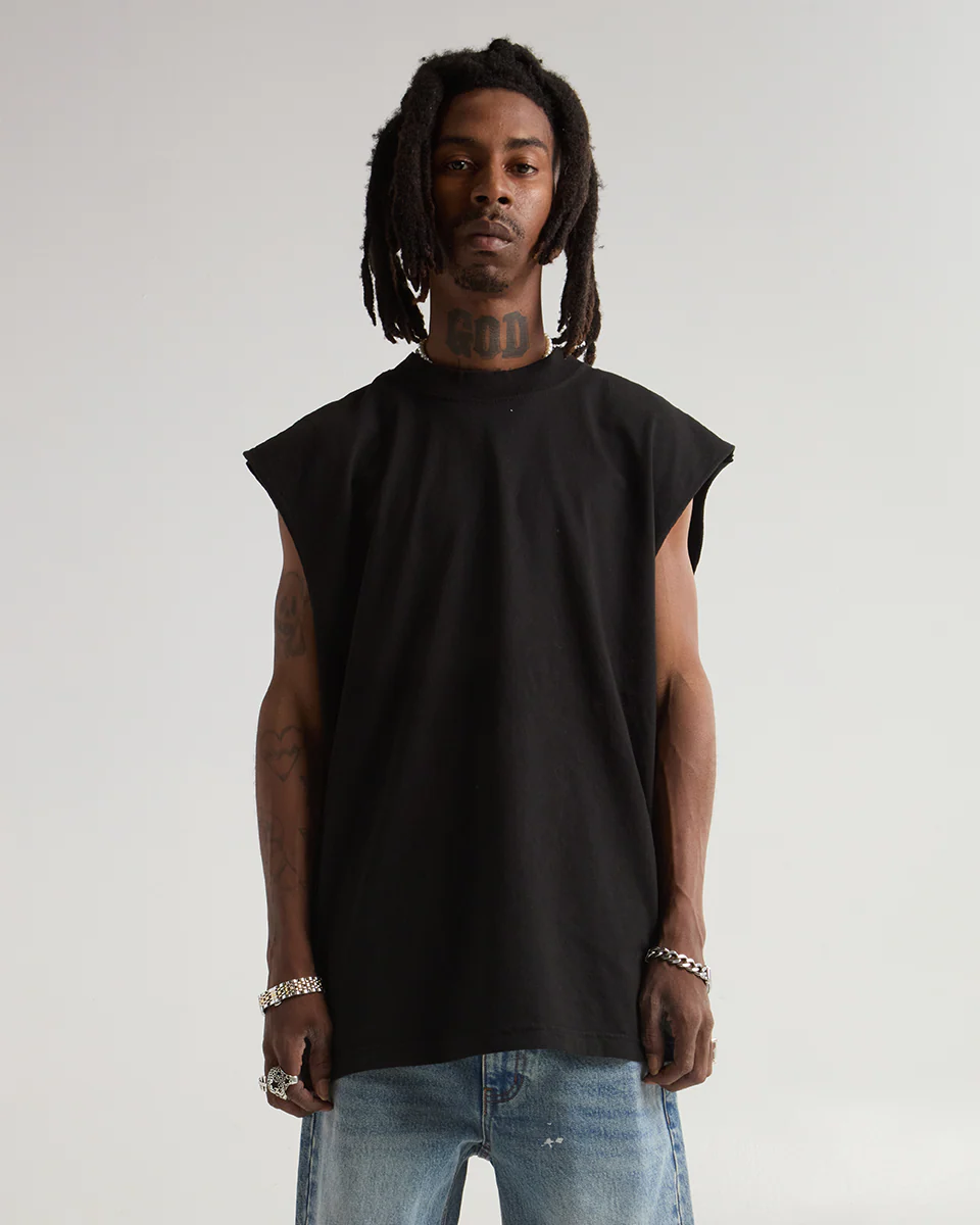 7.5oz Garment Dyed Muscle Tee - Image 17
