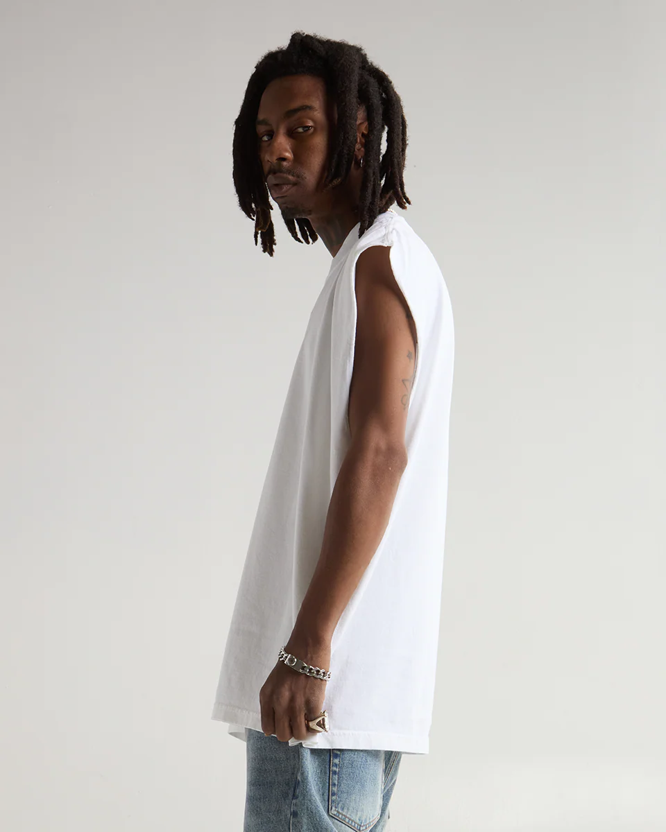 7.5oz Garment Dyed Muscle Tee - Image 3
