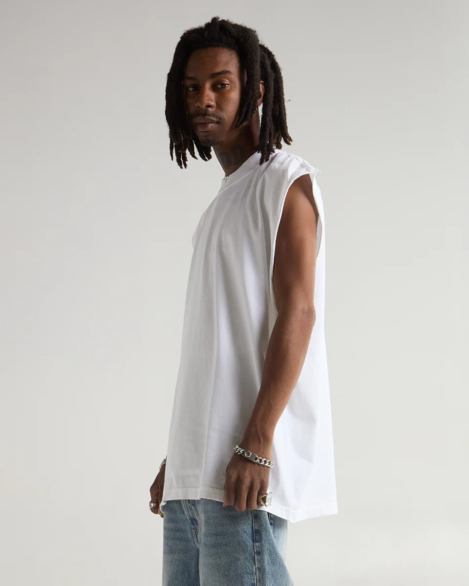 7.5oz Garment Dyed Muscle Tee - Image 4