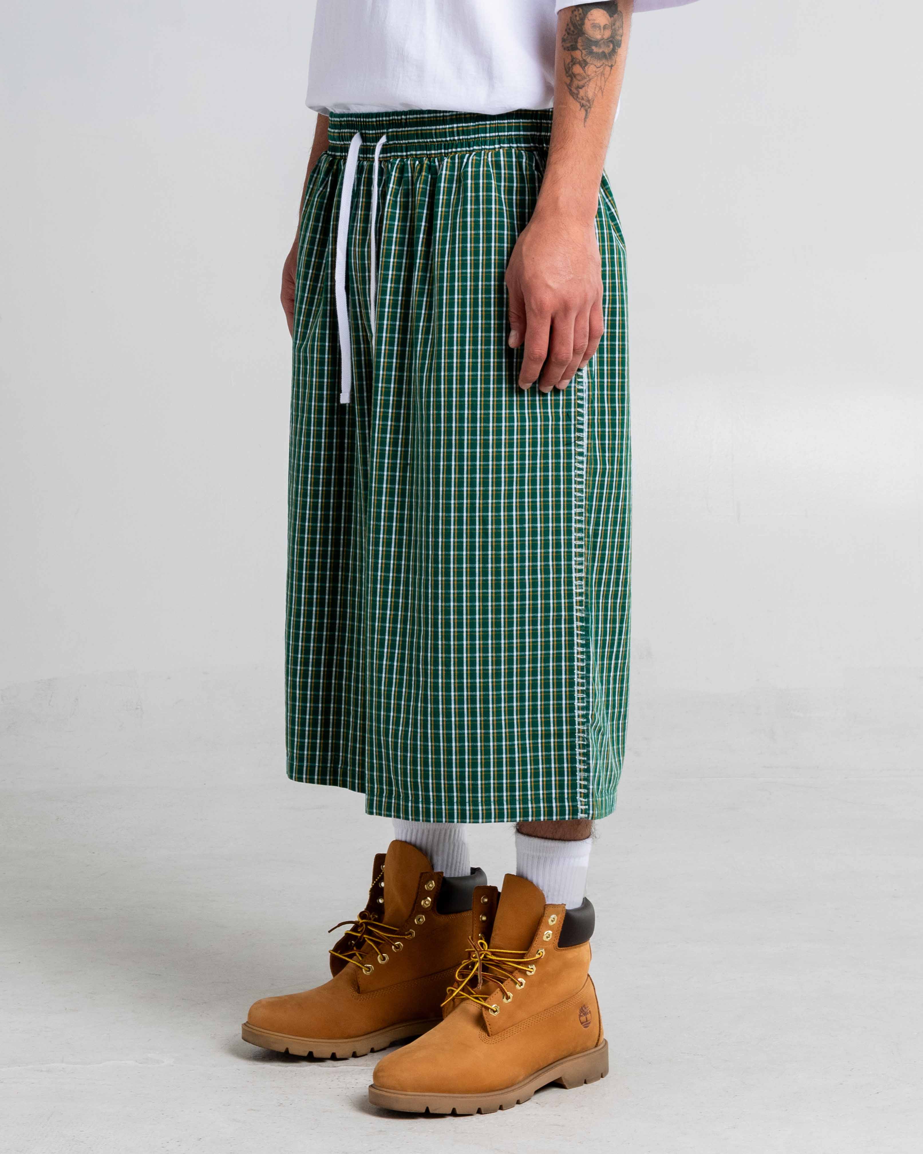 Baggy Plaid Shorts - Image 13