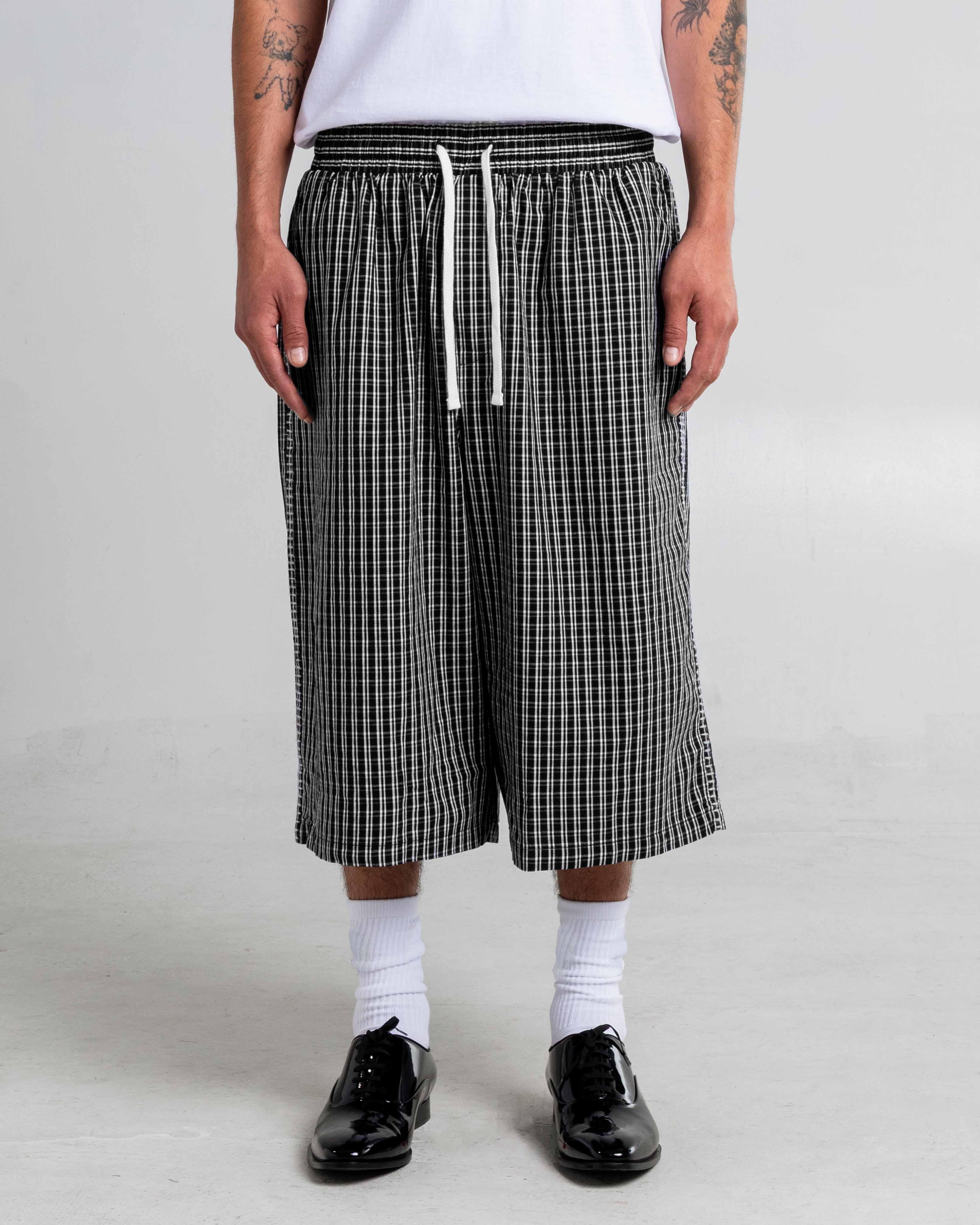 Baggy Plaid Shorts - Image 2