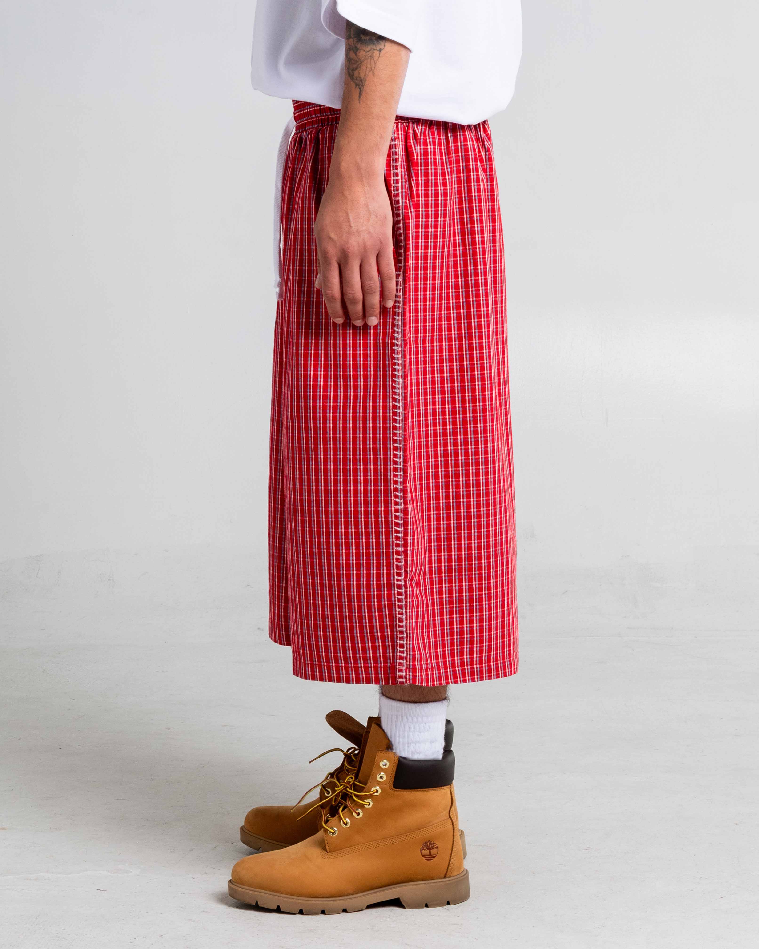Baggy Plaid Shorts - Image 8